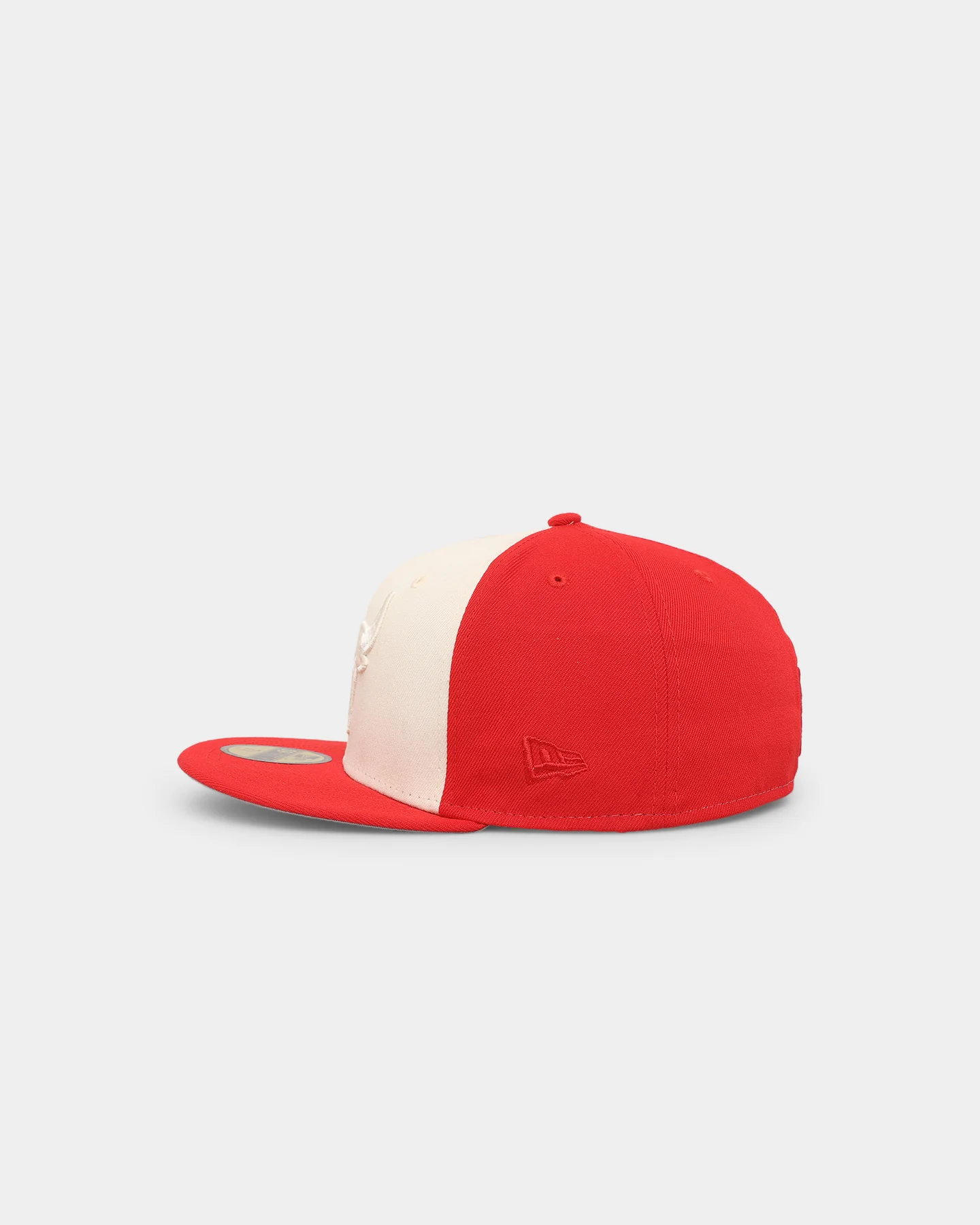 New Era Chicago Bulls 'Tonal Two-Tone' 59FIFTY Fitted Light Beige - Image 5