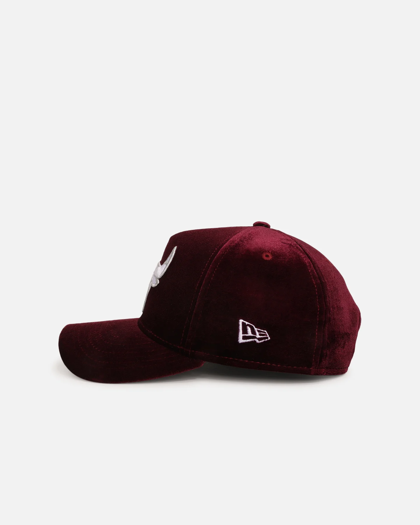 New Era Chicago Bulls 'Velvet Dreams' 9FORTY A-Frame Snapback Maroon/Grey - Image 5
