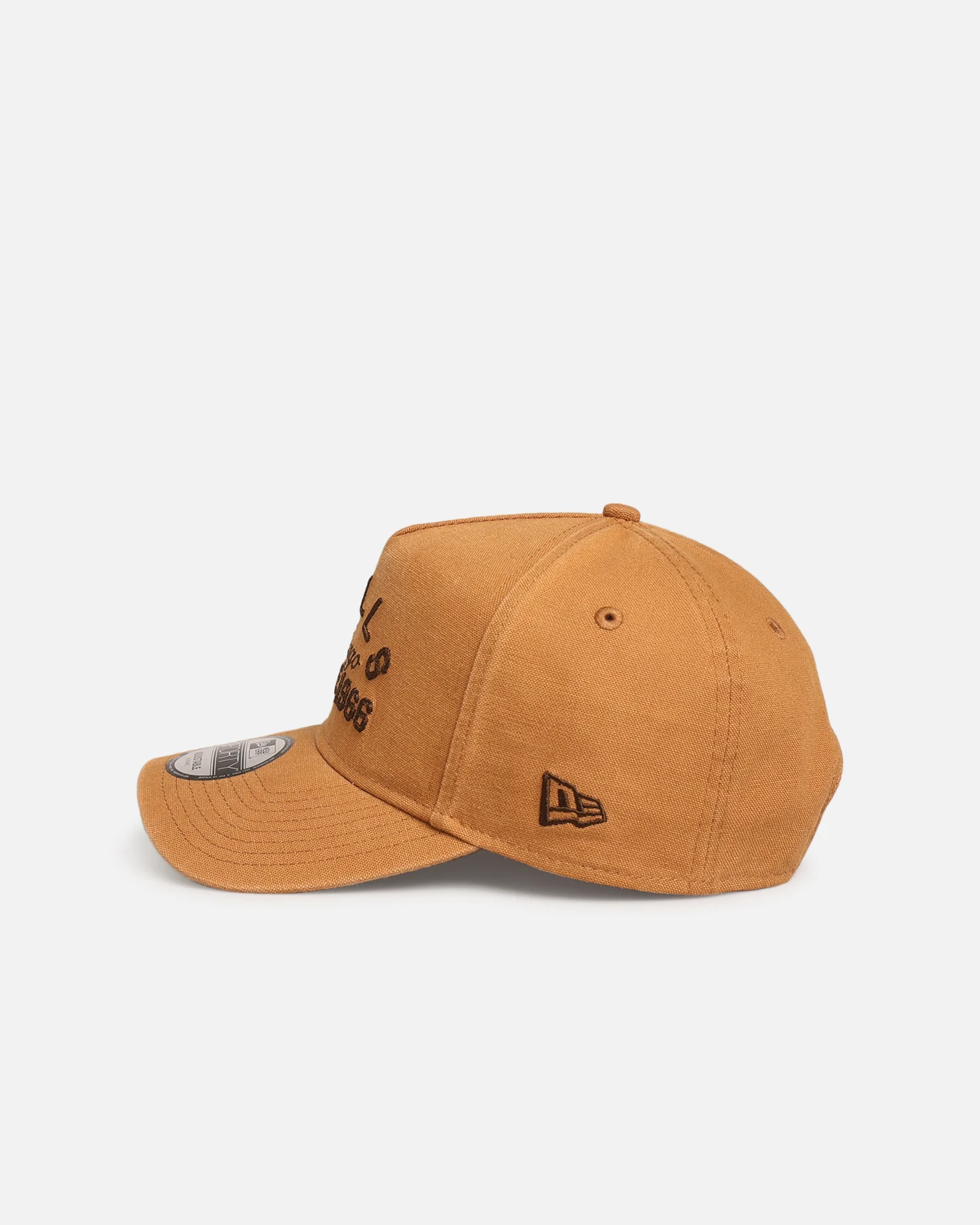 New Era Chicago Bulls 'Washed Canvas' 9FORTY A-Frame Snapback Walnut - Image 4