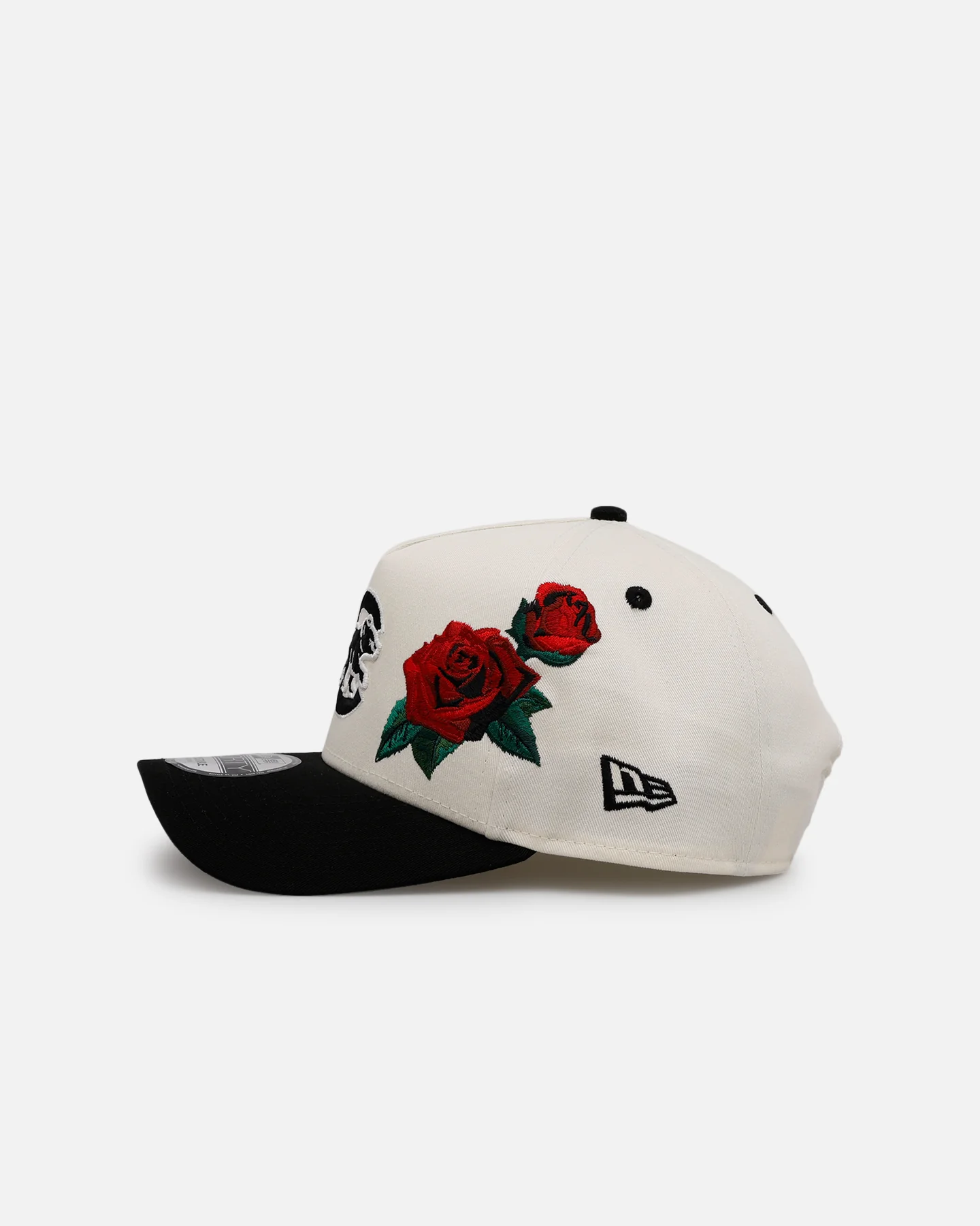 New Era Chicago Cubs 'Chrome Black Roses' 9FORTY A-Frame Snapback Chrome/Black - Image 4