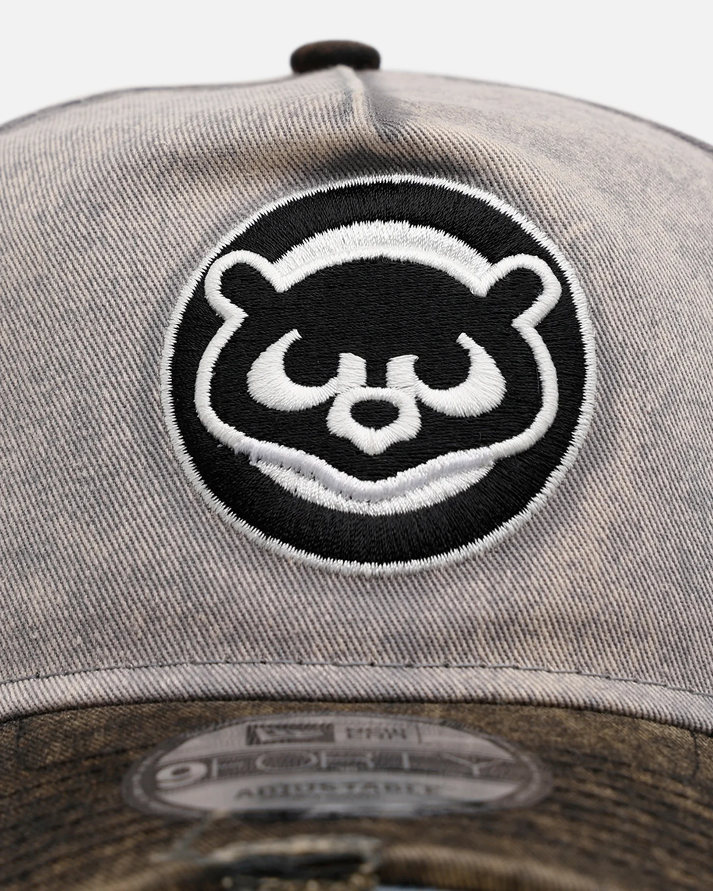 New Era Chicago Cubs 'Washed Storm Gray' 9FORTY A-Frame Snapback Gray - Image 5
