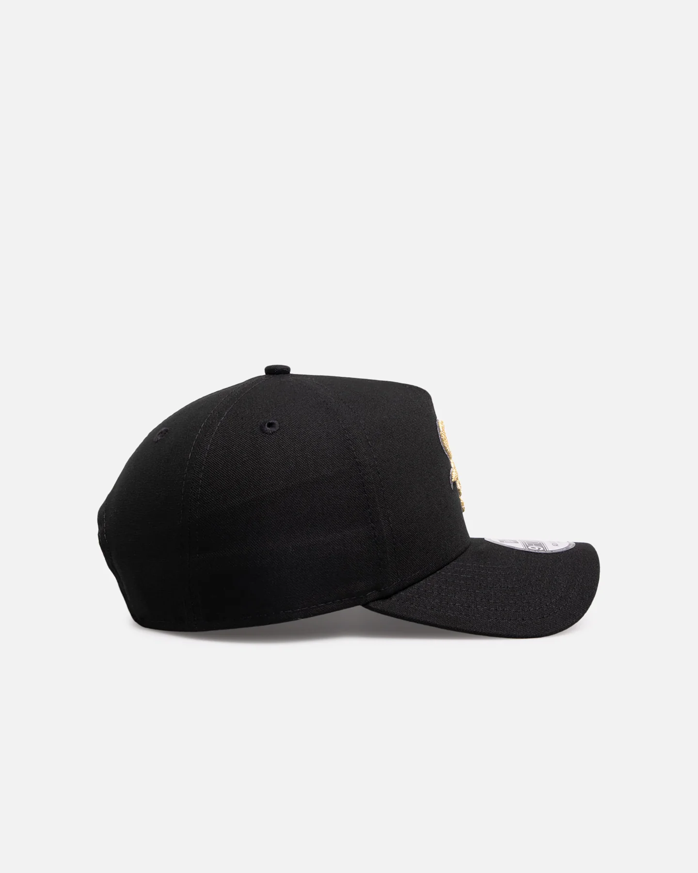 New Era Chicago White Sox 'Canvas Chainstitch Project X' 9FORTY A-Frame Snapback Black/Gold - Image 3