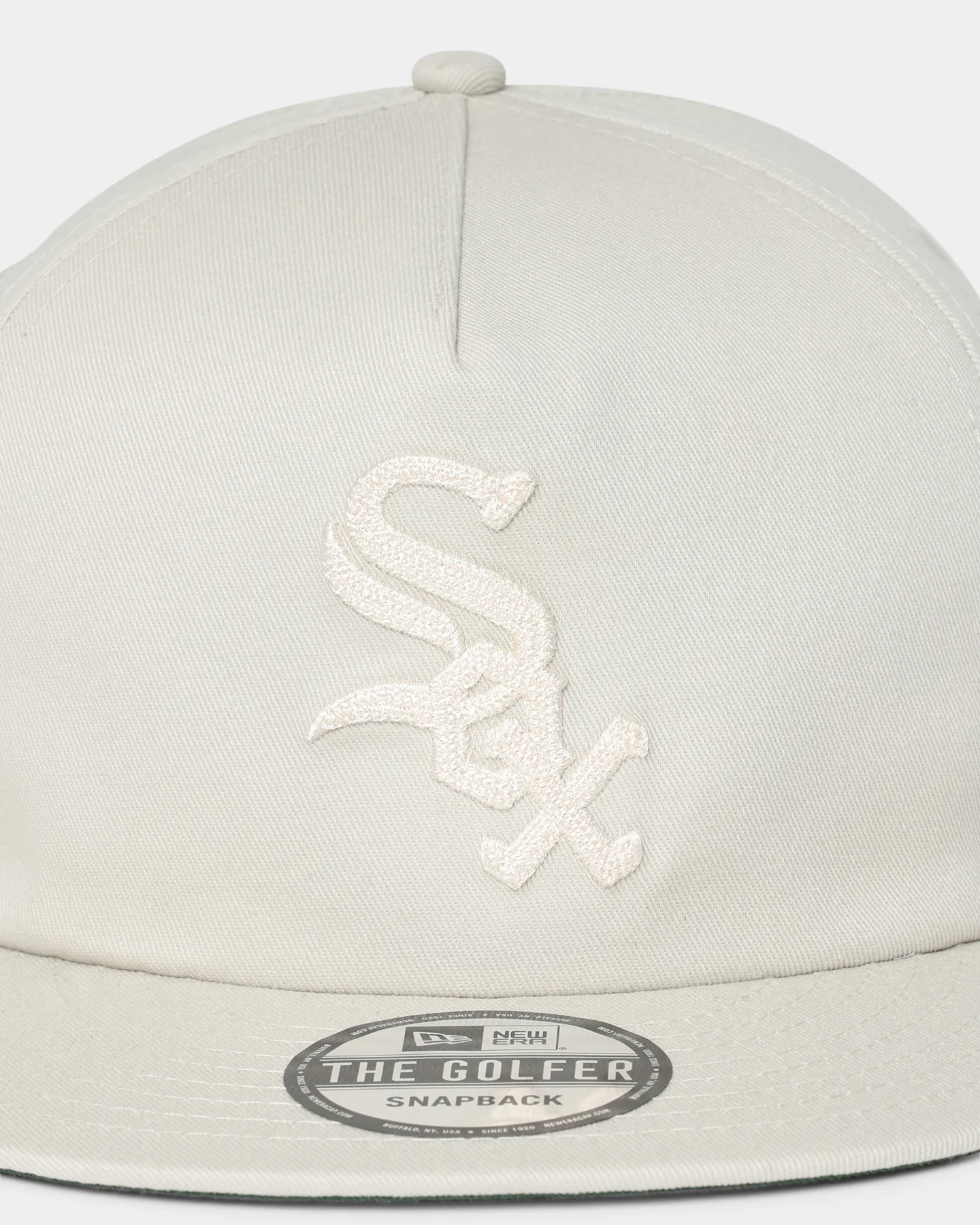 New Era Chicago White Sox 'Chain Stitch' Old Golfer Snapback - Image 6