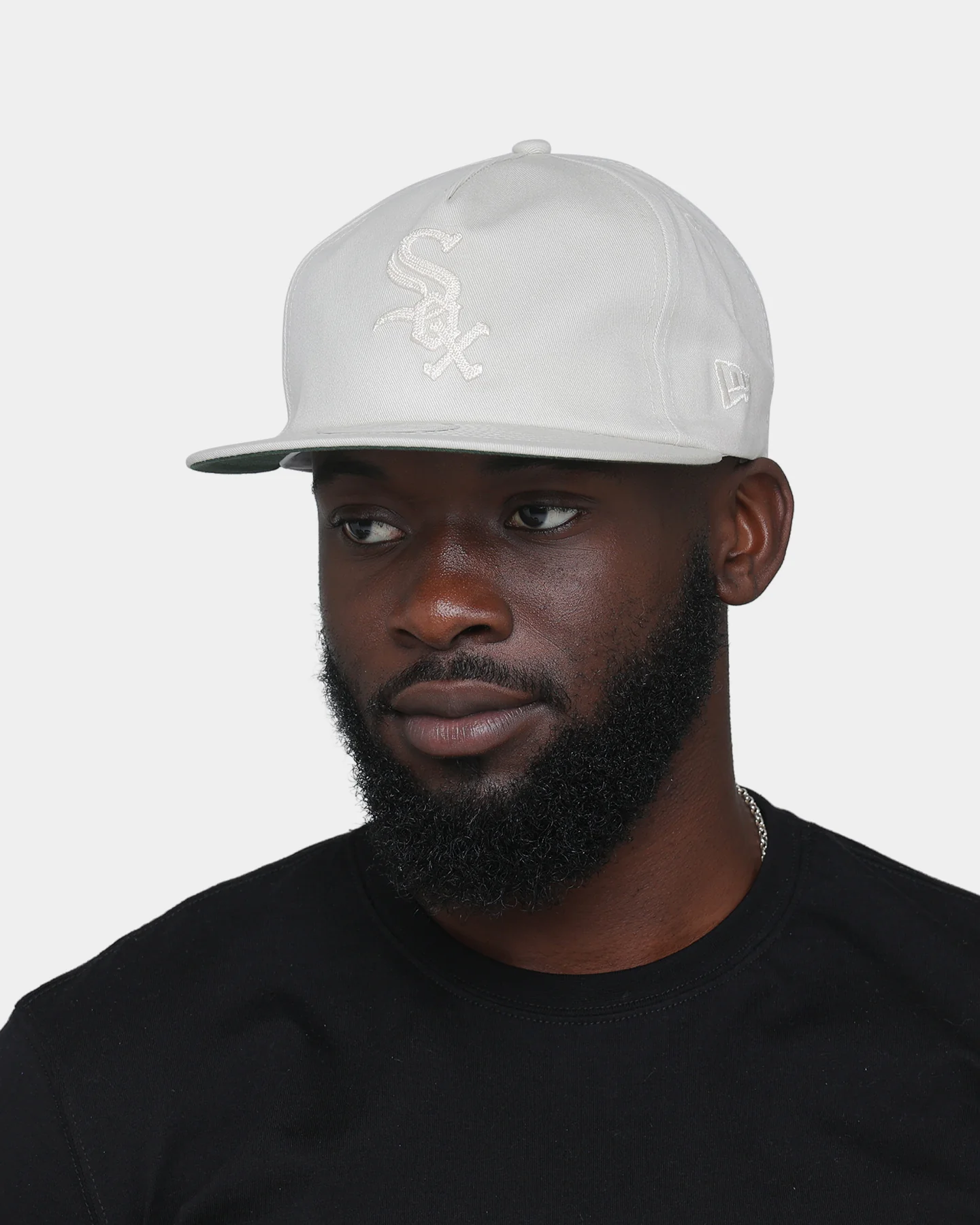 New Era Chicago White Sox 'Chain Stitch' Old Golfer Snapback - Image 8