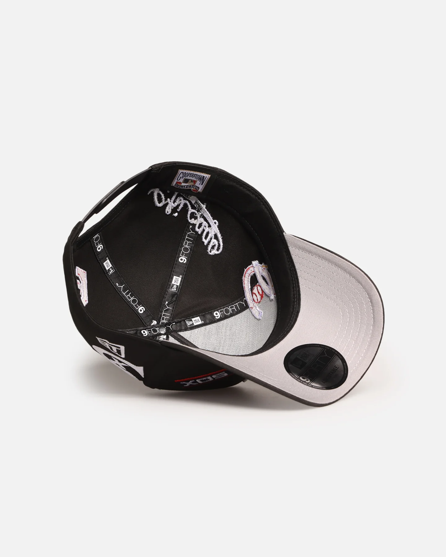New Era Chicago White Sox 'MLB All Over Logos' 9FORTY A-Frame Snapback Official Team Colour - Image 6