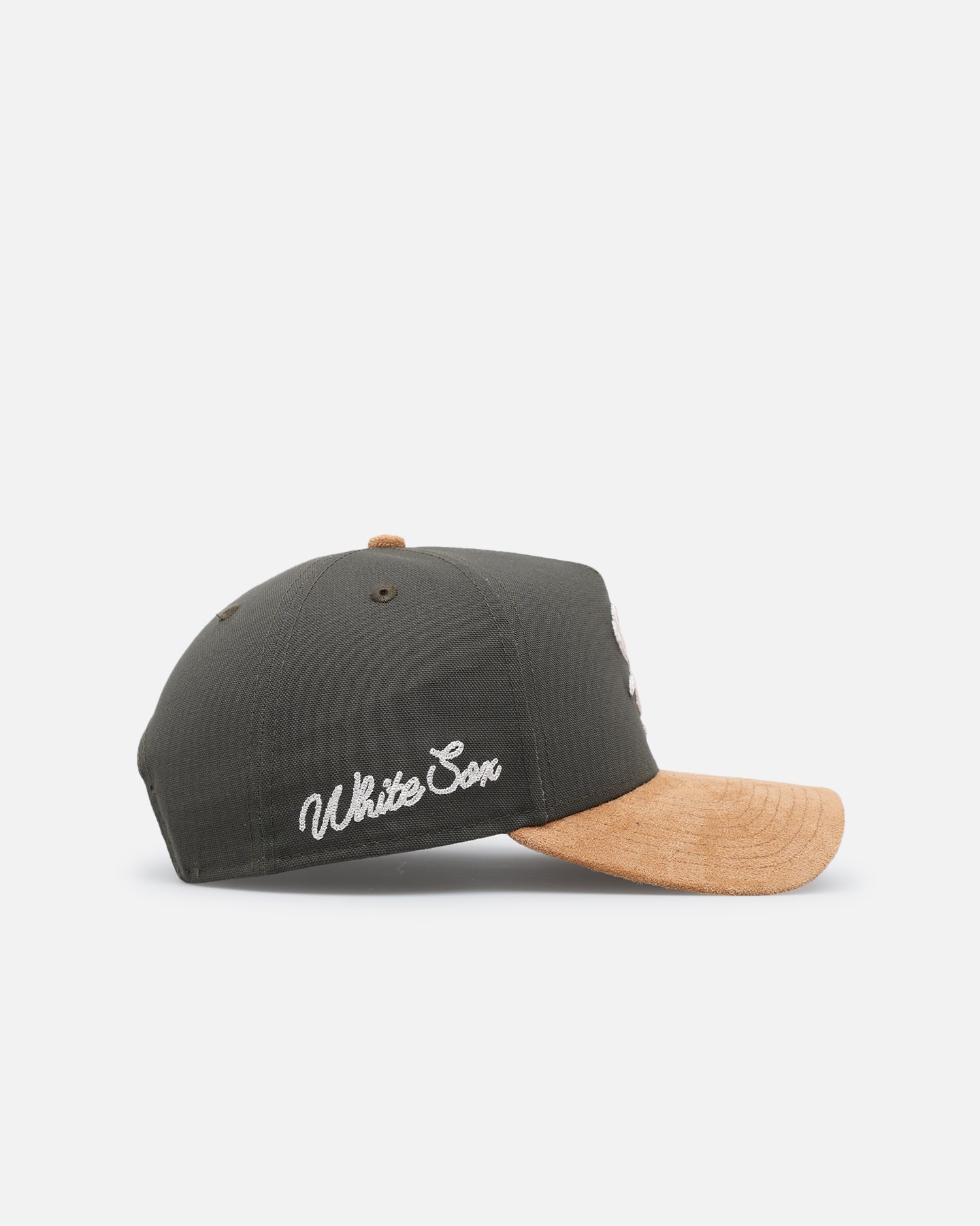 New Era Chicago White Sox 'Moss Canvas Wheat' 9FORTY A-Frame Snapback Moss Canvas/Ivory - Image 4