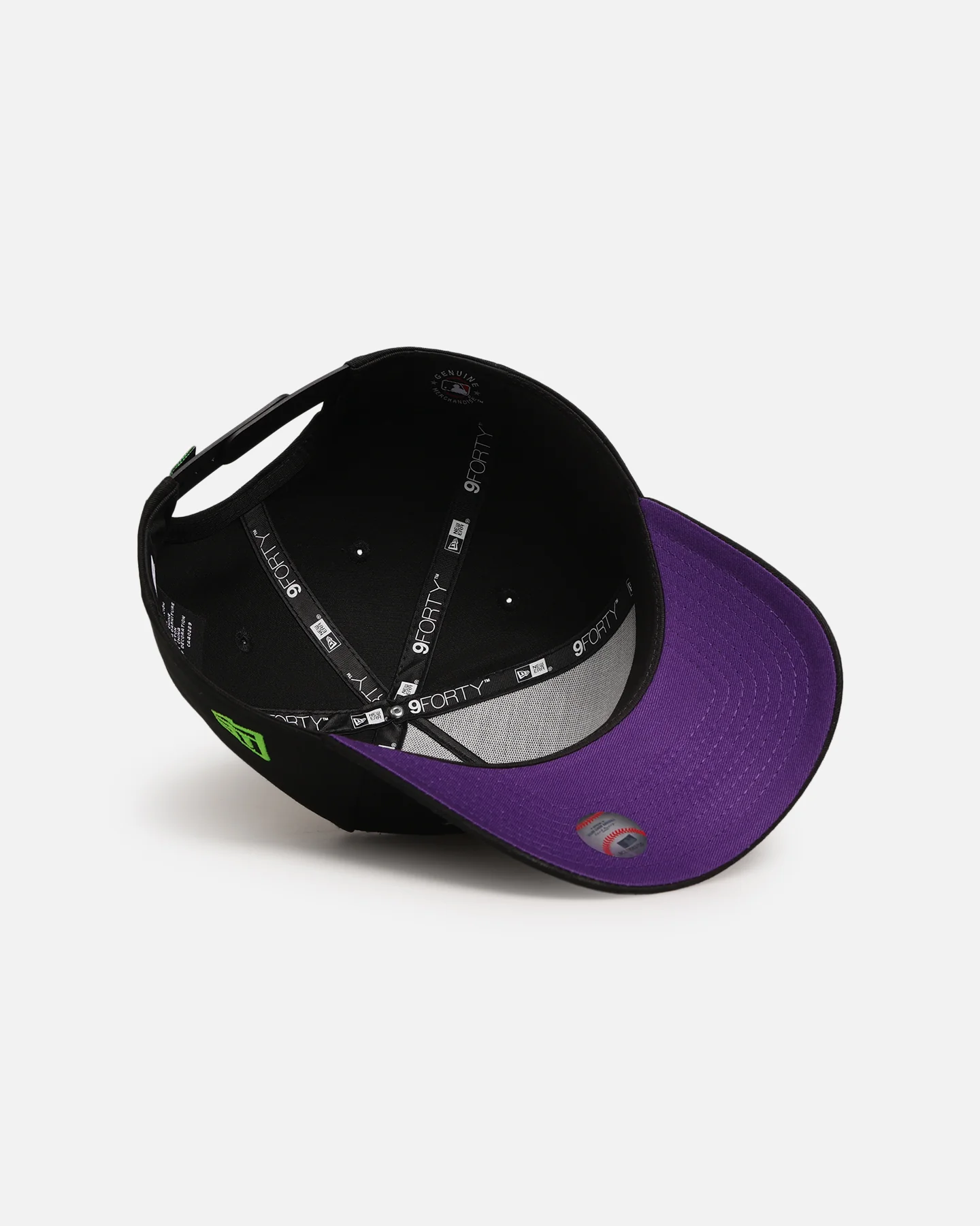 New Era Chicago White Sox 'Spooky Script' 9FORTY A-Frame Snapback Black/Green/Purple - Image 6