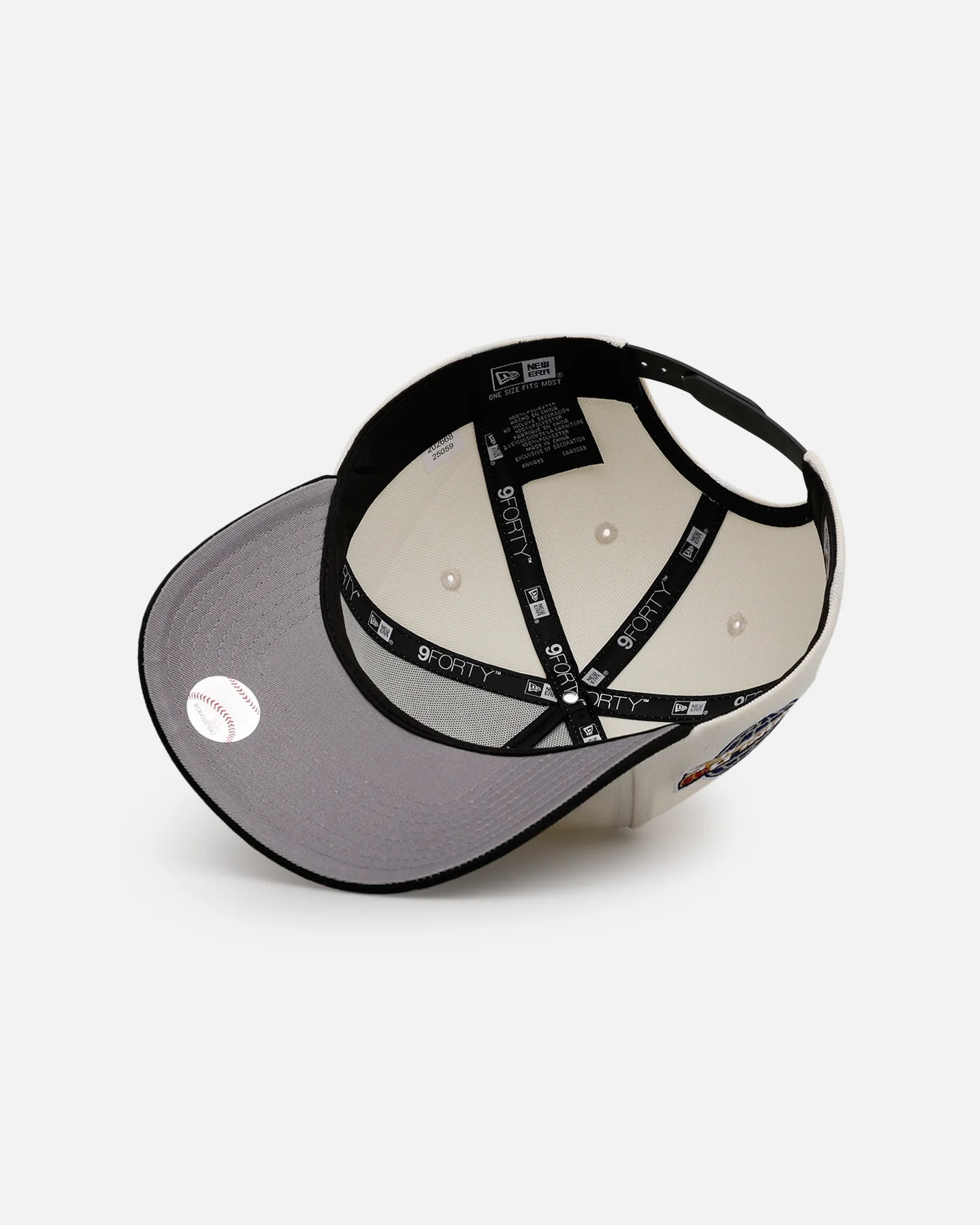 New Era Chicago White Sox 'Team Color Visor' 9FORTY A-Frame Snapback Chrome/Official Team Color - Image 6