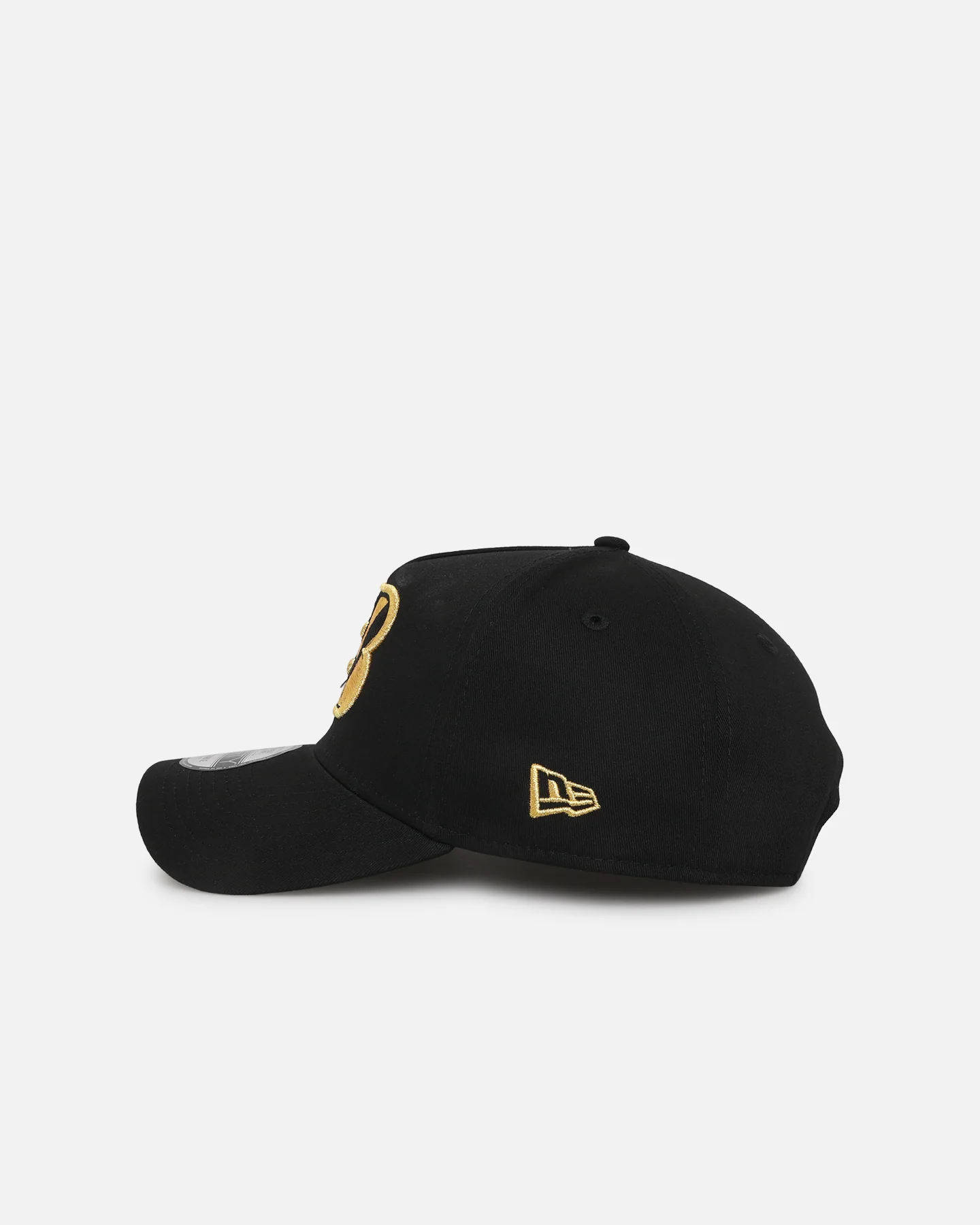 New Era Cincinnati Bengals 'NFL Black & Gold Embroidery' 9FORTY A-Frame Snapback Black/Gold - Image 4