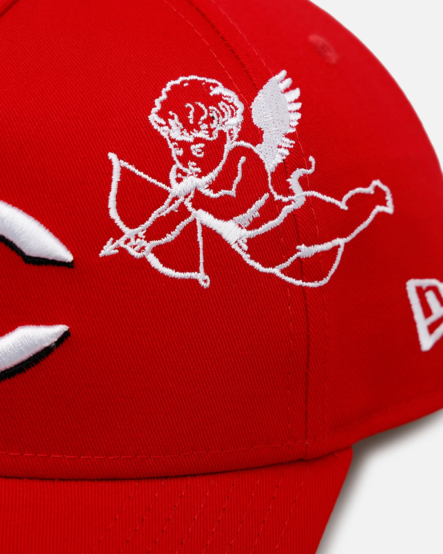 New Era Cincinnati Reds 'Cherub Official Team Color' 9FORTY A-Frame Snapback Red - Image 7