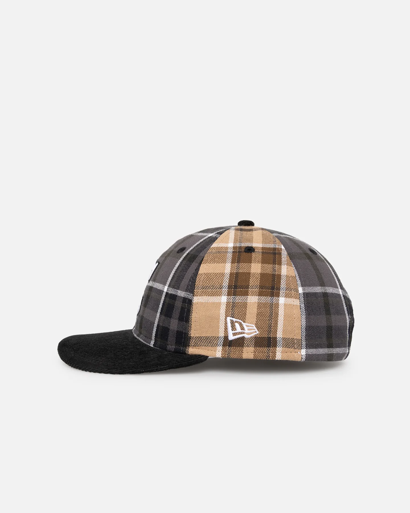 New Era Cleveland Guardians 'Multi Panel Plaid' 9FIFTY High Crown Strapback Plaid - Image 5