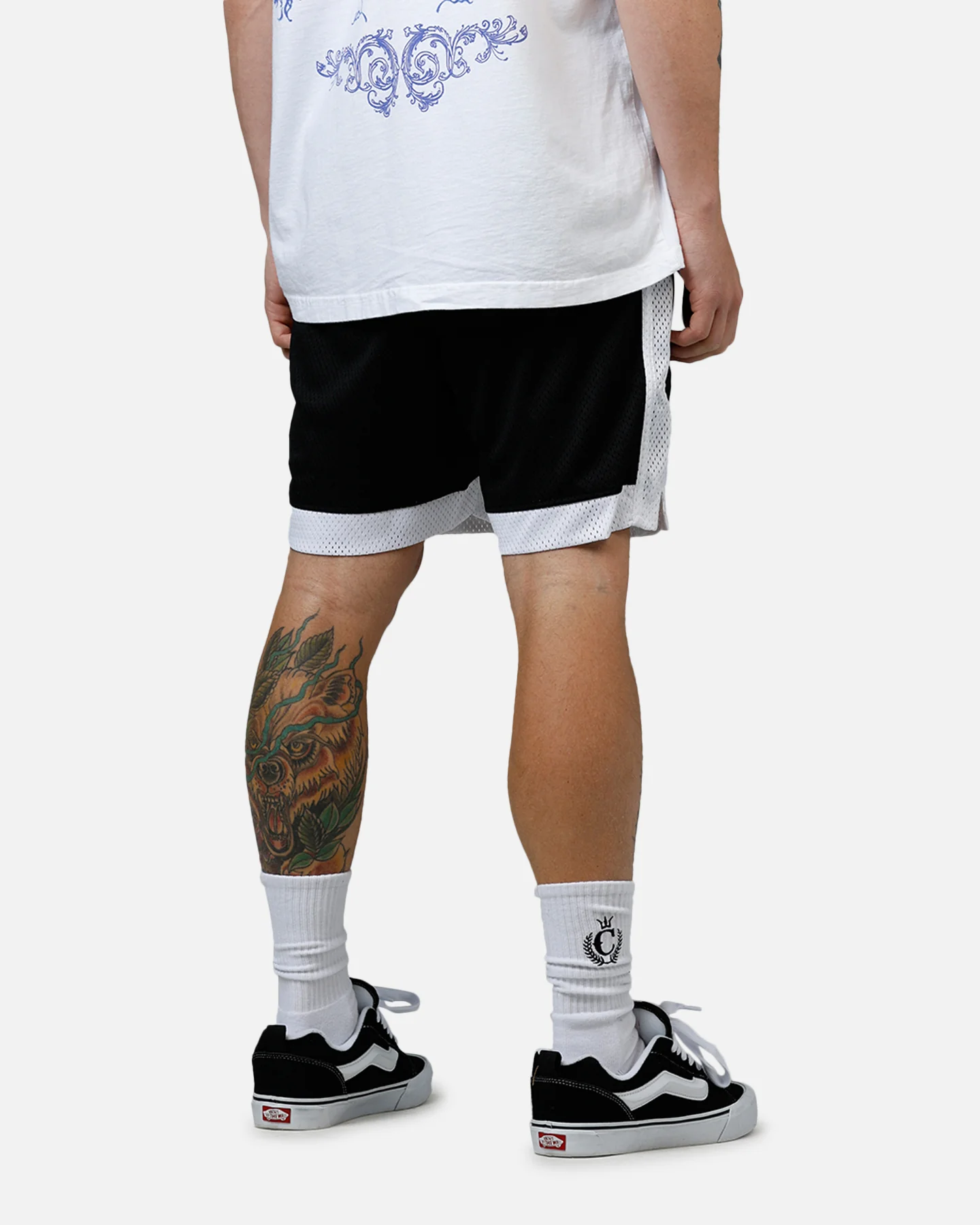 New Era Dallas Cowboys Sport Class Shorts Black/White - Image 3