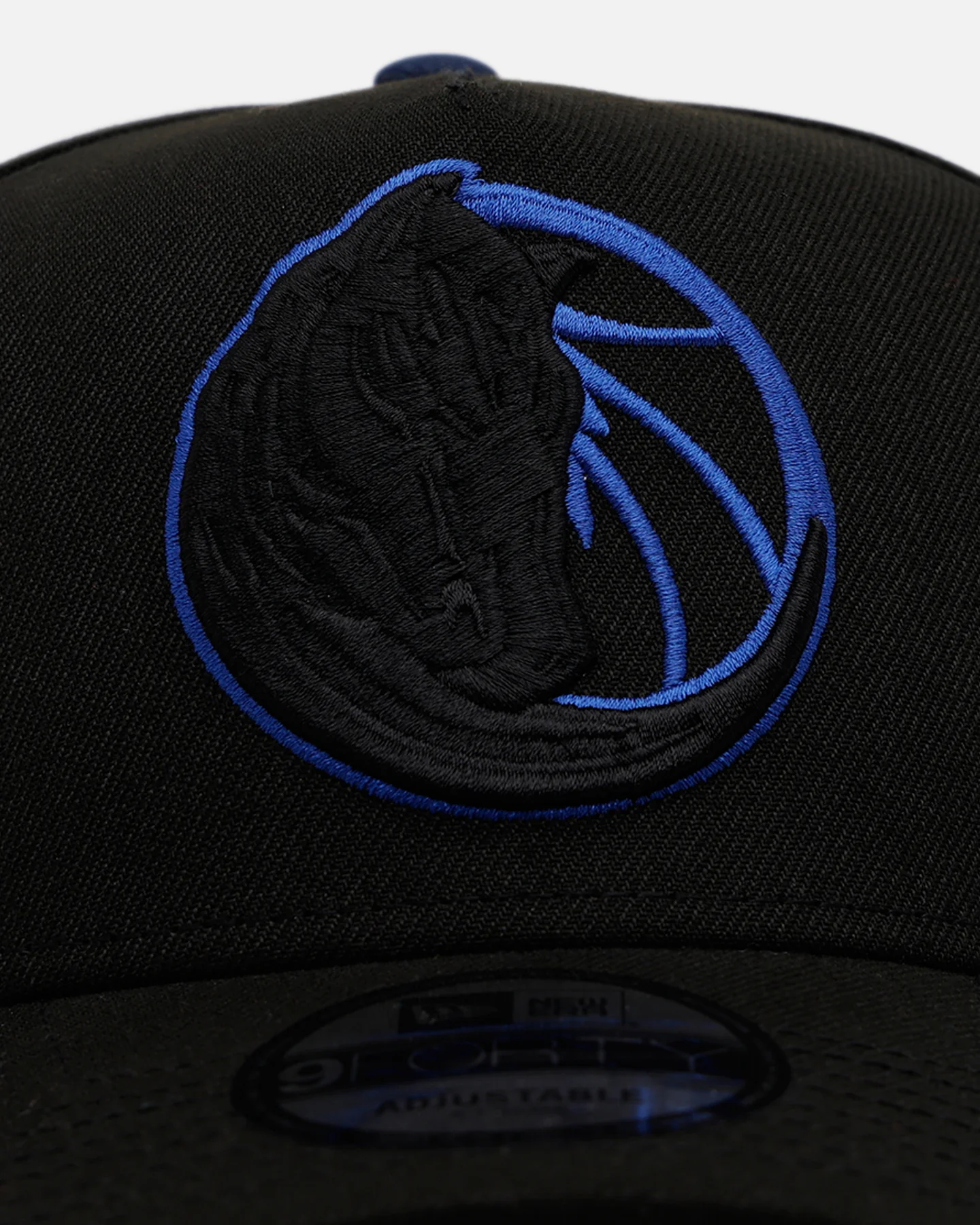 New Era Dallas Mavericks 'Outline' 9FORTY A-Frame Snapback Black - Image 5