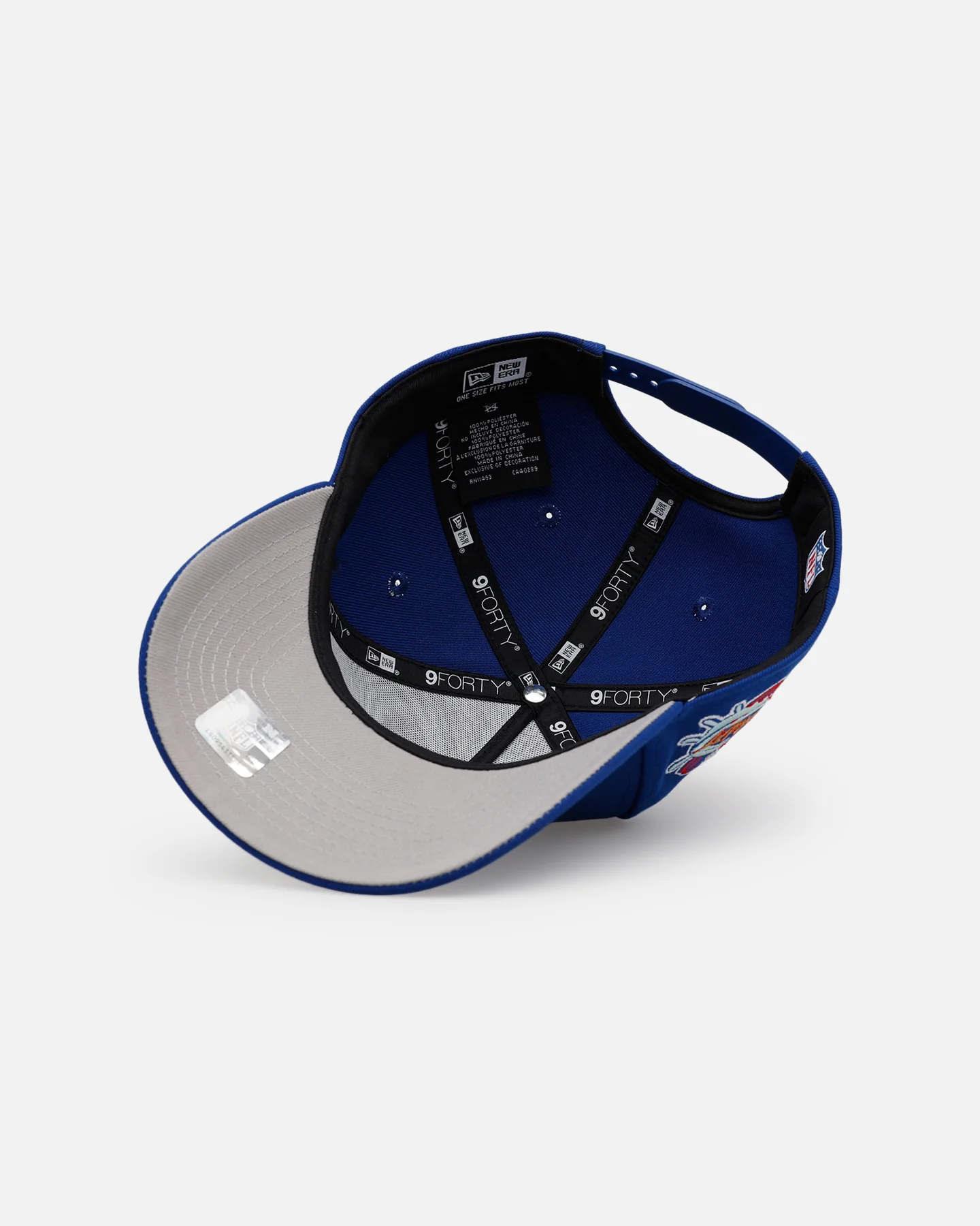 New Era Denver Broncos '1996 NFL Draft' 9FORTY A-Frame Snapback Blue - Image 6