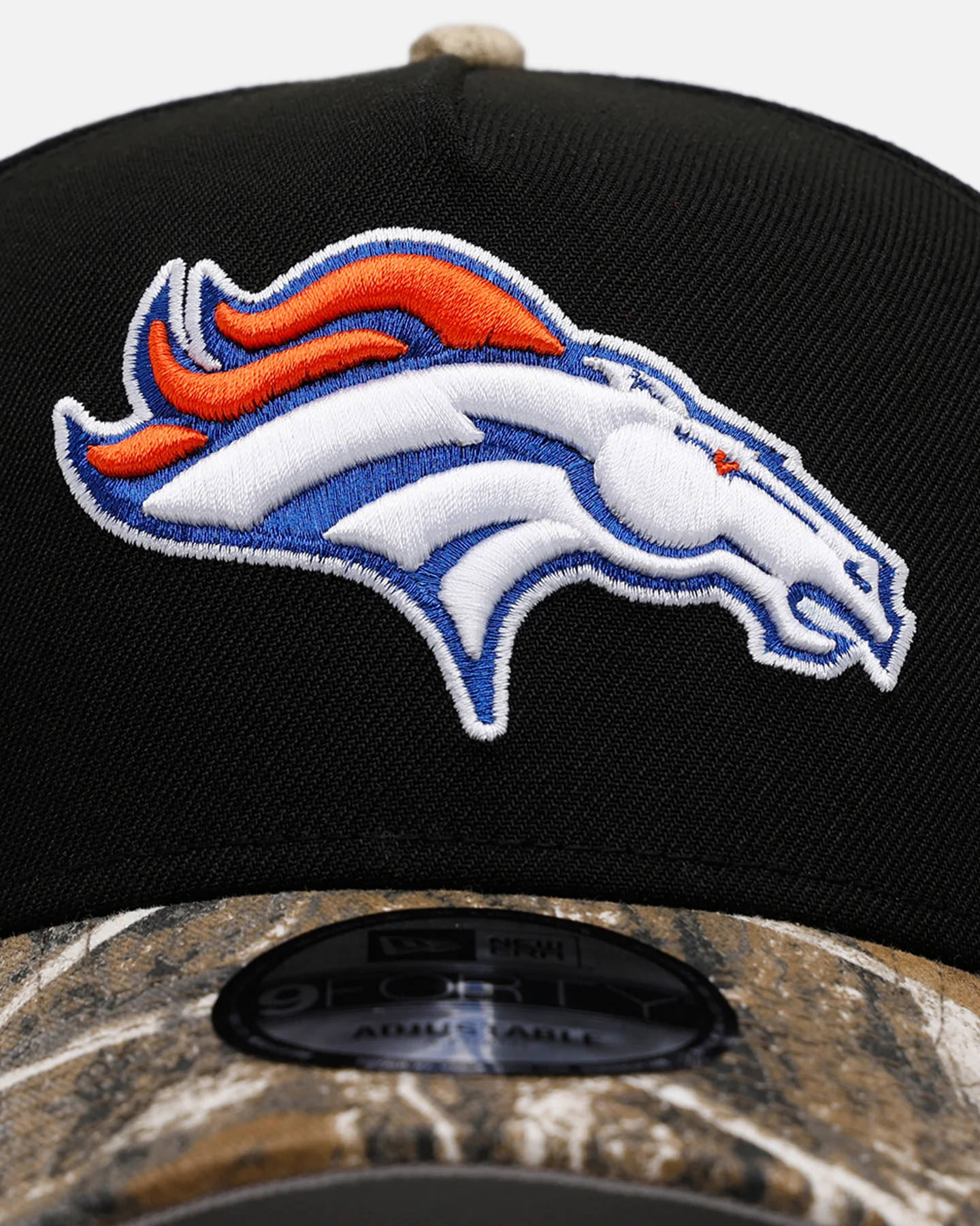 New Era Denver Broncos 'Black Crown Realtree Visor' 9FORTY A-Frame Snapback Realtree Edge/Black - Image 5