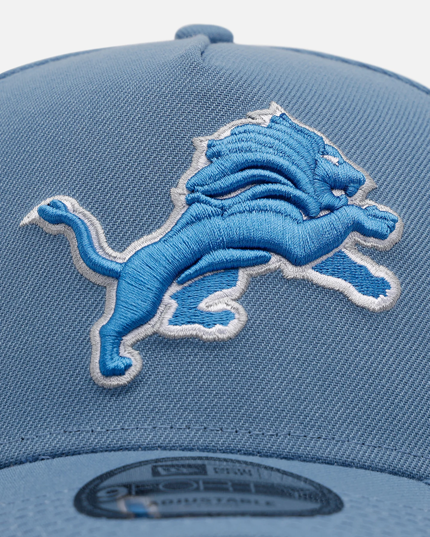 New Era Detroit Lions 'Faded Blue' 9FORTY A-Frame Snapback Faded Blue - Image 5