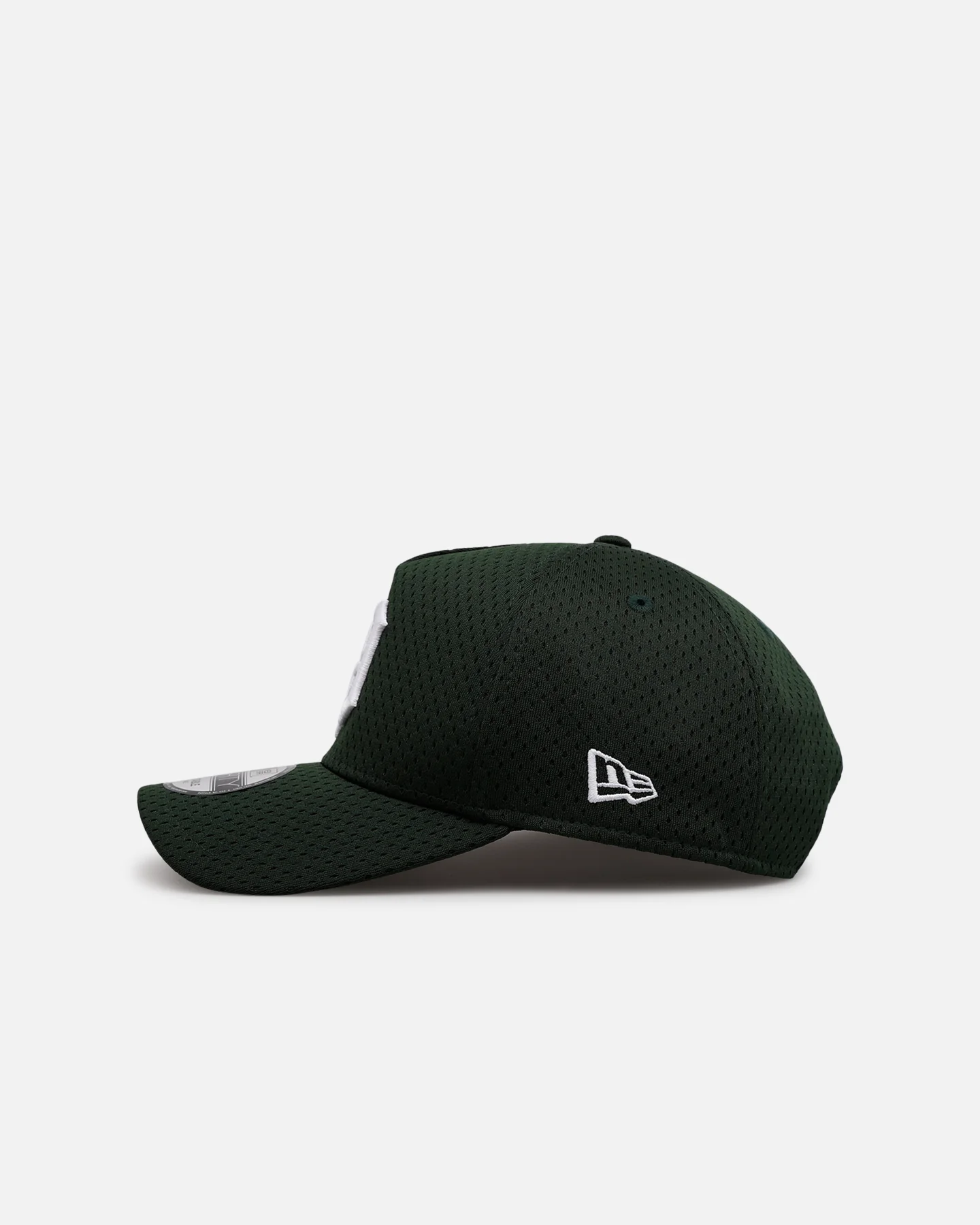 New Era Detroit Tigers 'Green Mesh' 9FORTY A-Frame Snapback Dark Green - Image 4