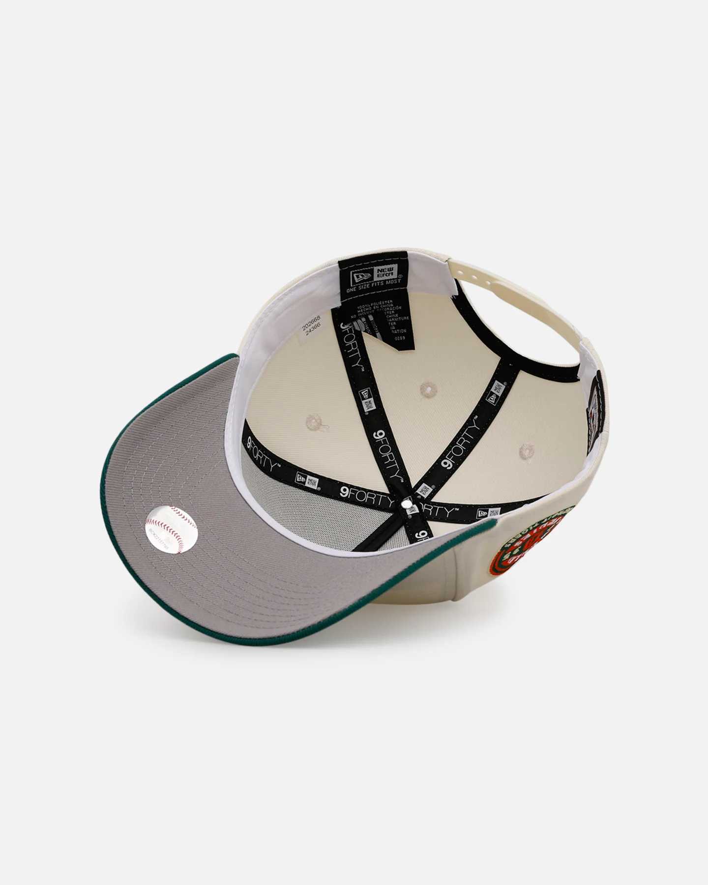 New Era Detroit Tigers 'Citrus' 9FORTY A-Frame Snapback Chrome/Green/Orange - Image 6