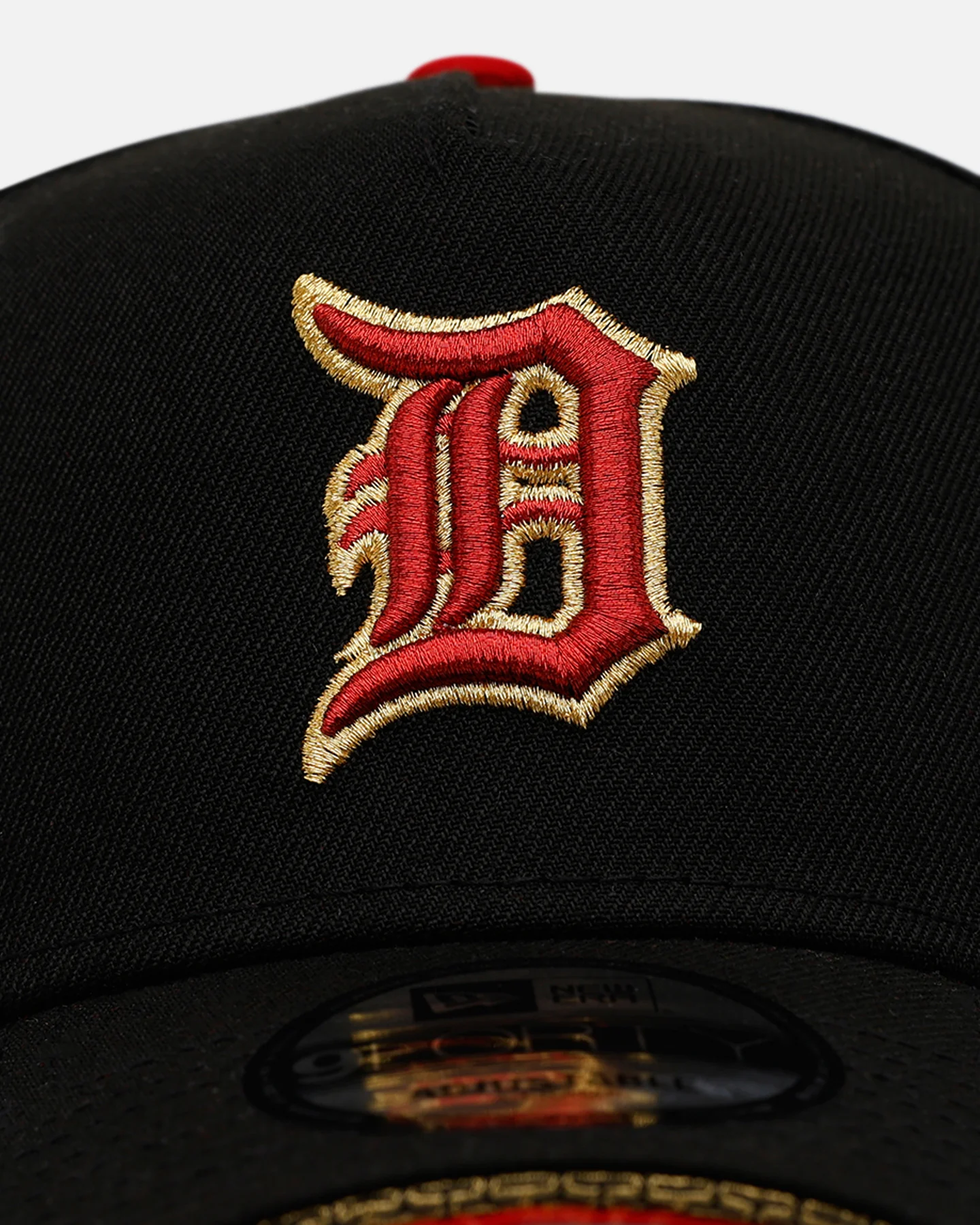 New Era Detroit Tigers 'Longevity' 9FORTY A-Frame Snapback Black/Red - Image 5