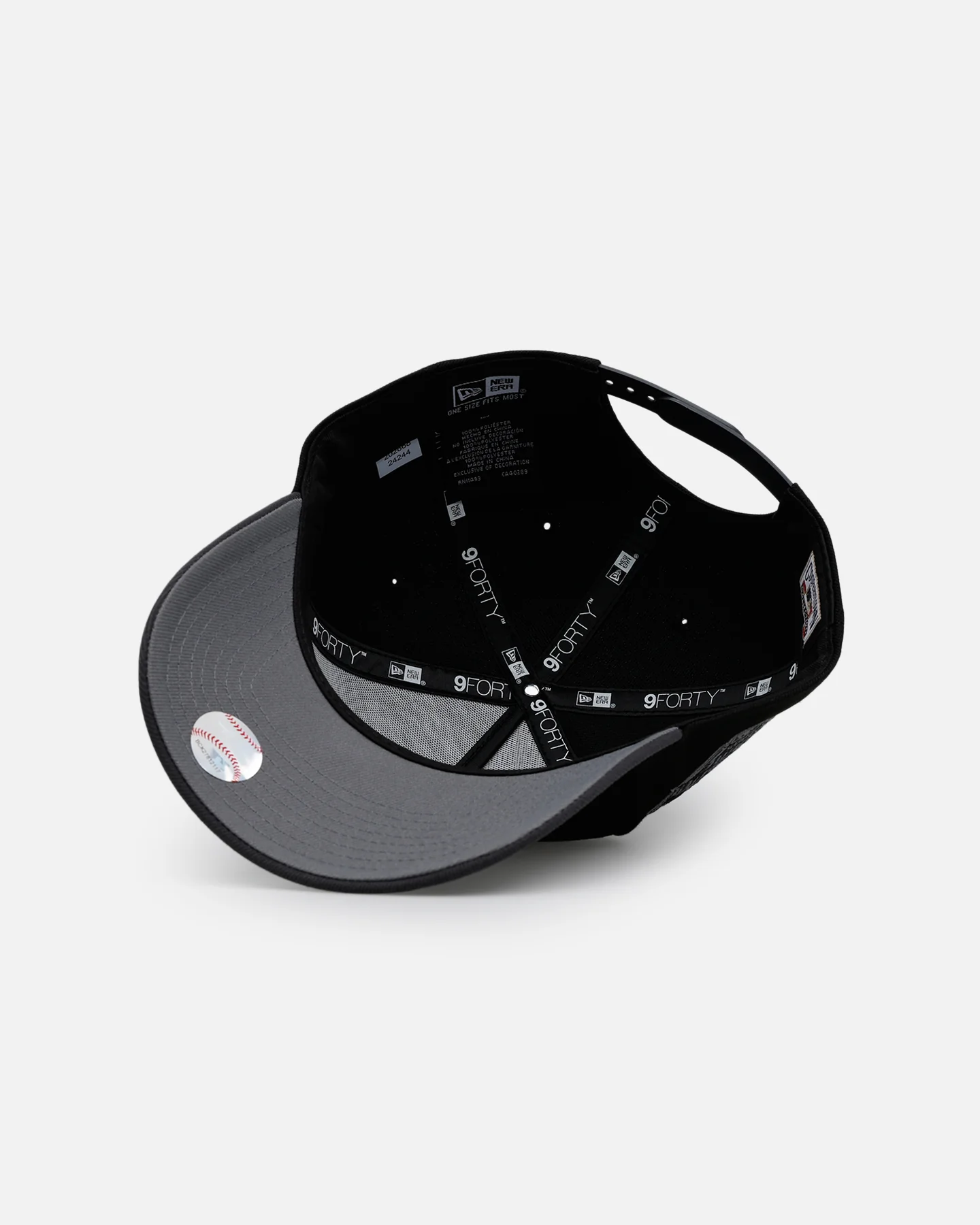 New Era Detroit Tigers 'Stealth' 9FORTY A-Frame Snapback Black/Charcoal - Image 6