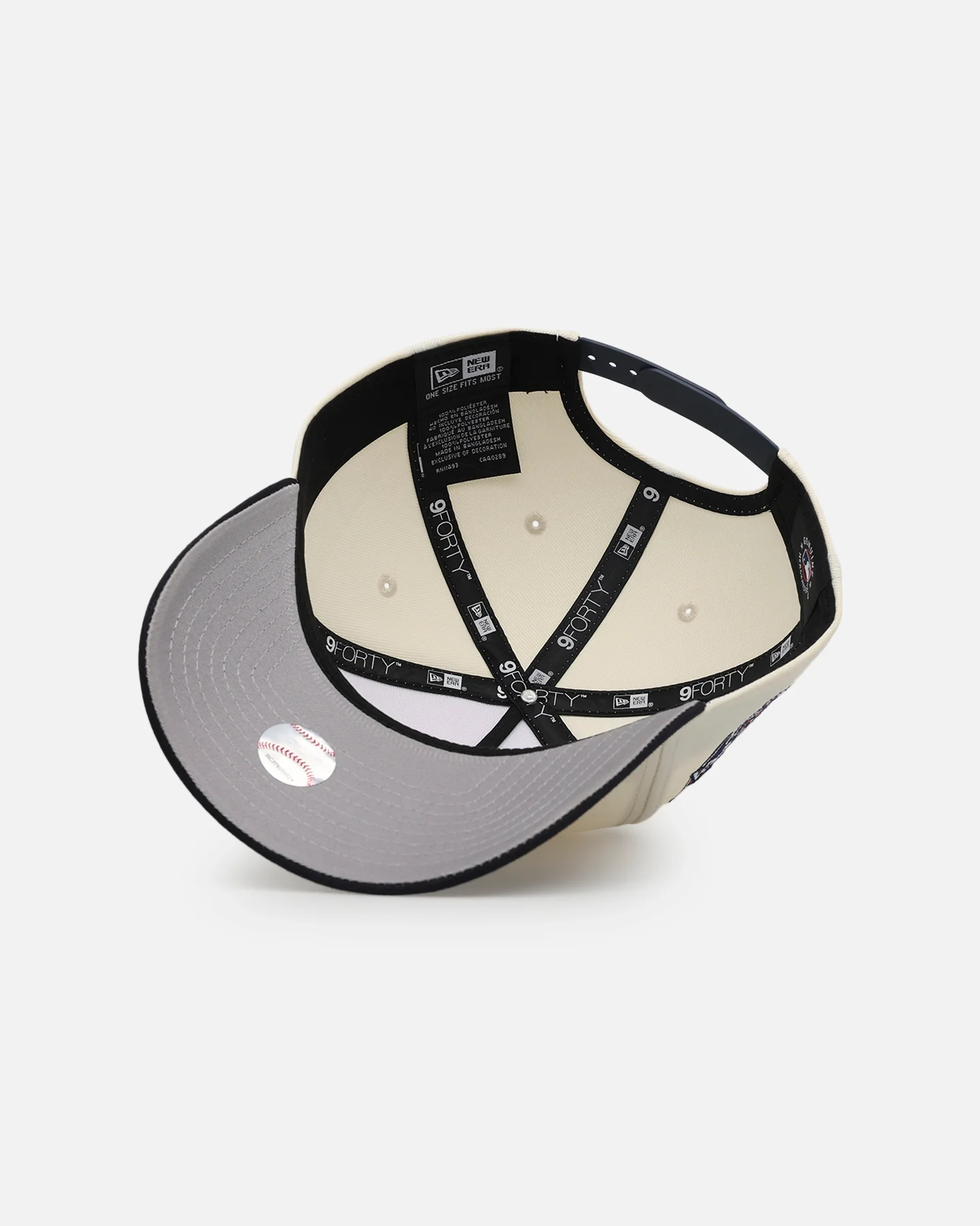 New Era Detroit Tigers 'Team Color Visor' 9FORTY A-Frame Snapback Chrome - Image 6
