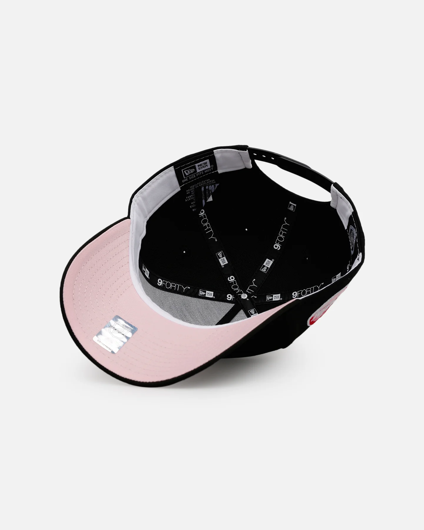 New Era Florida Panthers 'Black And Pink' 9FORTY A-Frame Snapback Black/Pink - Image 6