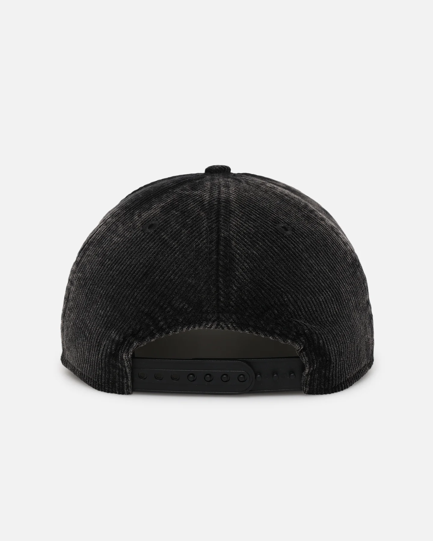 New Era Geelong Cats 'Washed Corduroy' Pre-Curved Golfer Snapback Black/Kelly Green - Image 2