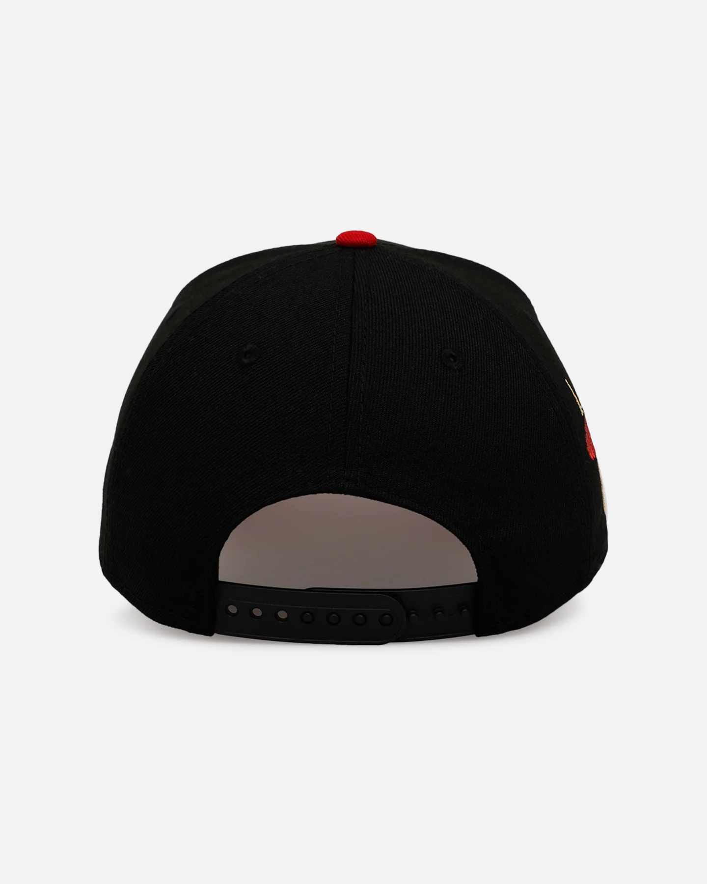 New Era Golden State Warriors 'Longevity' 9FORTY A-Frame Snapback Black/Red - Image 2