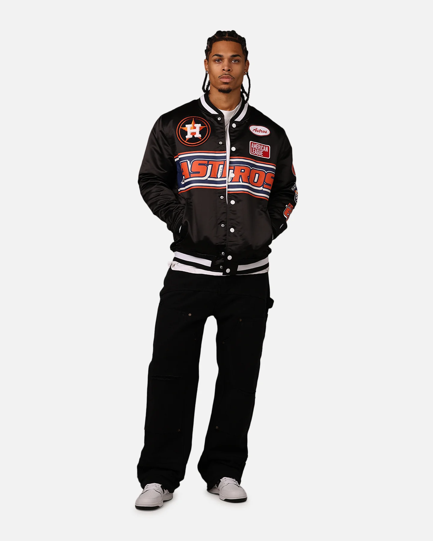 New Era Houston Astros 2024 Rally Drive Jacket Black/White - Image 3