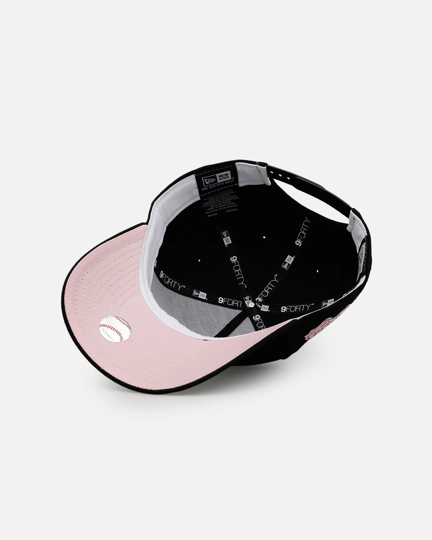 New Era Houston Astros 'Black And Pink' 9FORTY A-Frame Snapback Black/Pink - Image 6