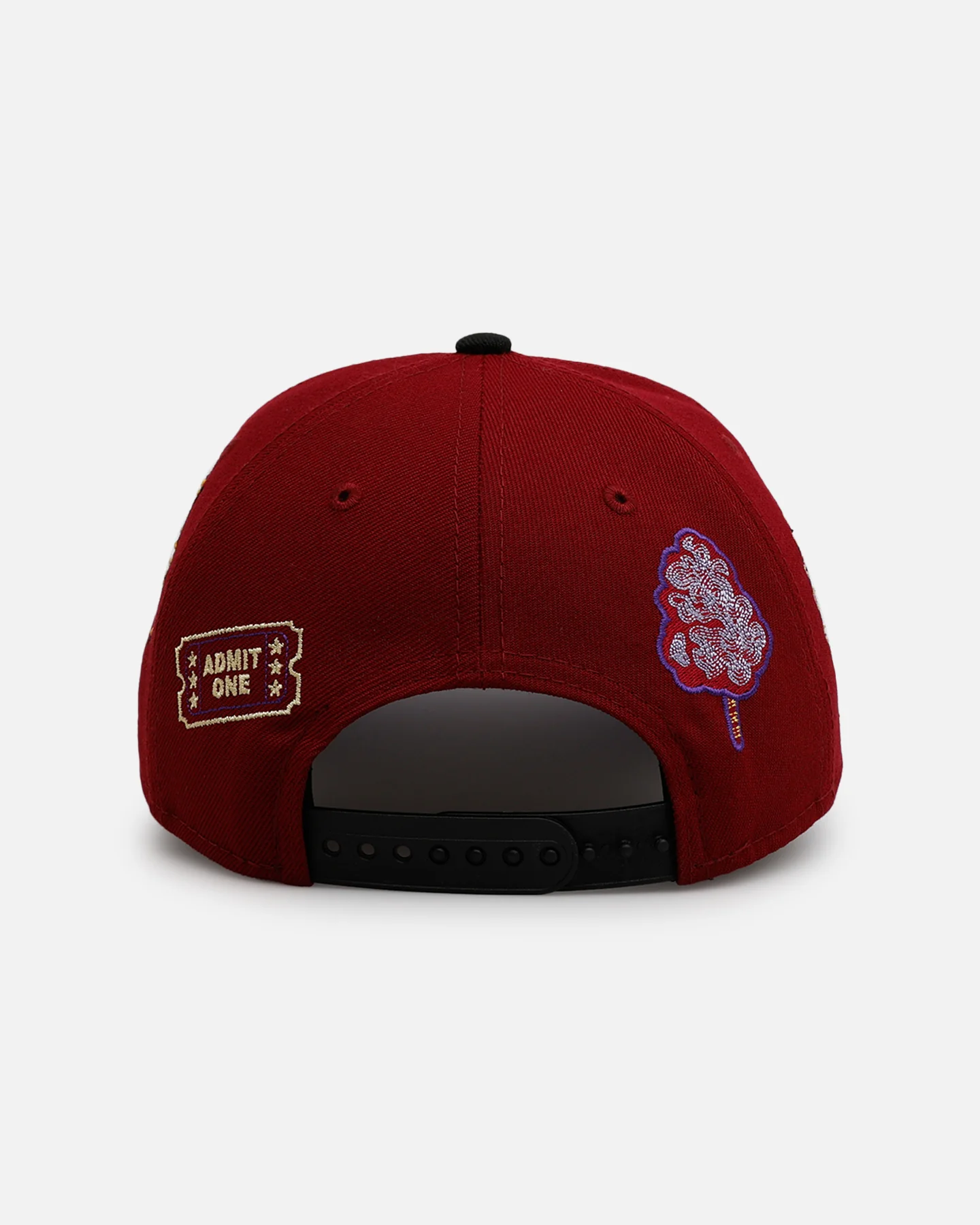 New Era Houston Astros 'Carnival' 9FORTY A-Frame Snapback Cardinal - Image 2