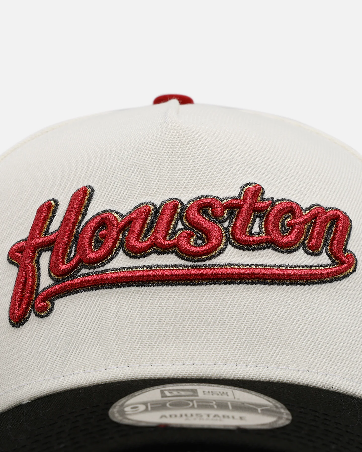 New Era Houston Astros 'Chrome Metallic Wordmark' 9FORTY A-Frame Snapback Chrome - Image 5