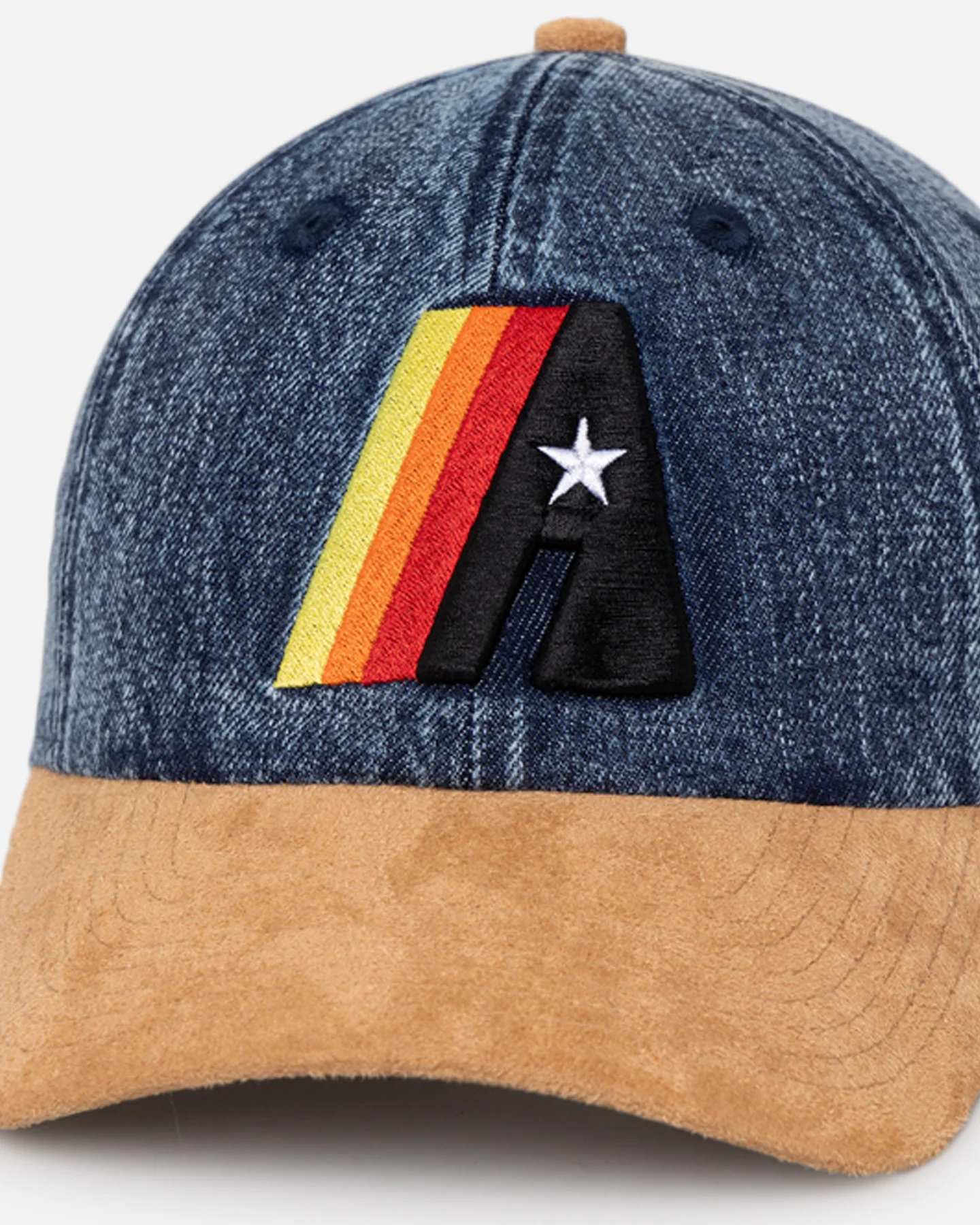 New Era Houston Astros 'Denim Shades' Casual Classic Strapback Denim/Wheat - Image 2