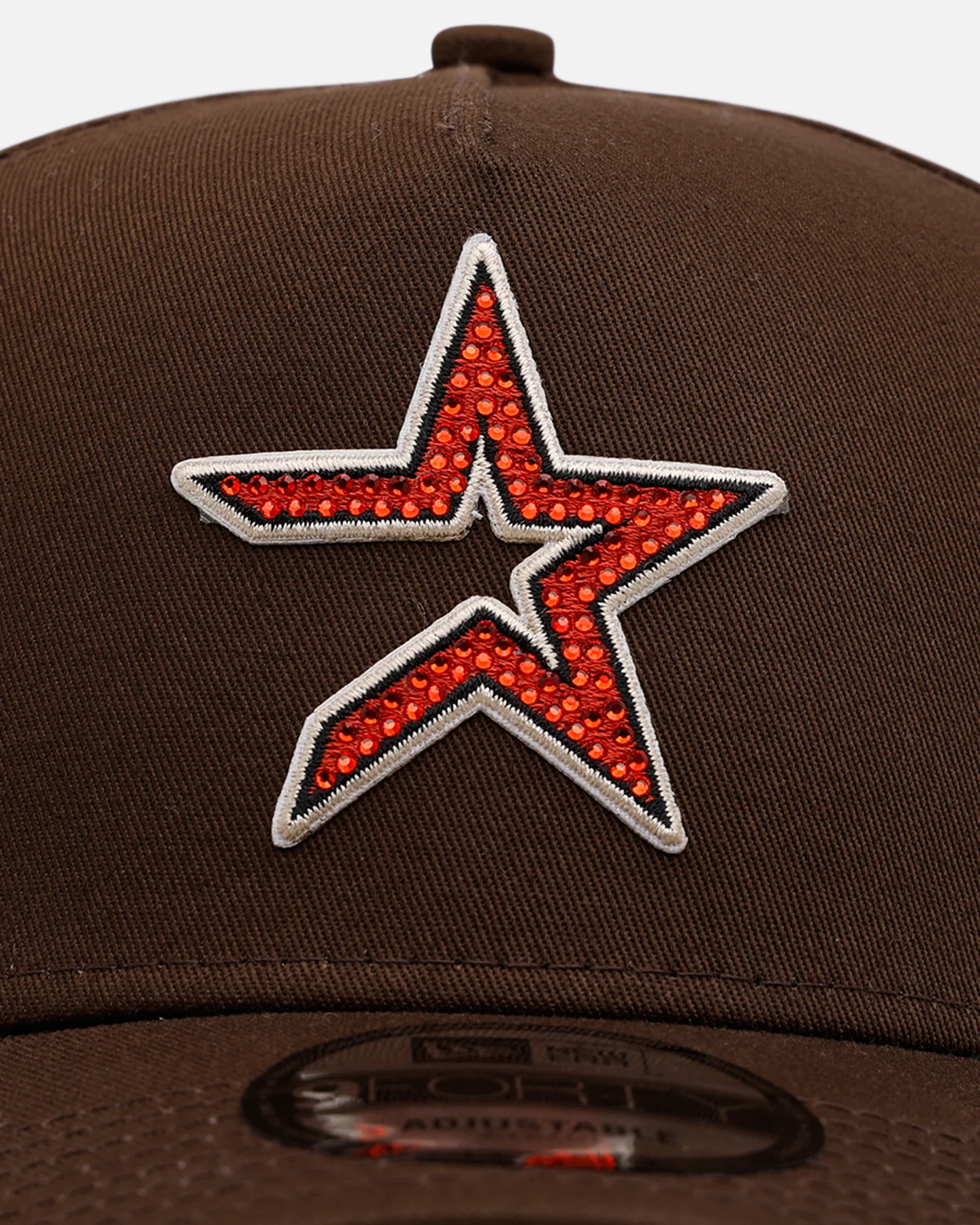 New Era Houston Astros 'Diamante' 9FORTY A-Frame Snapback Walnut - Image 5