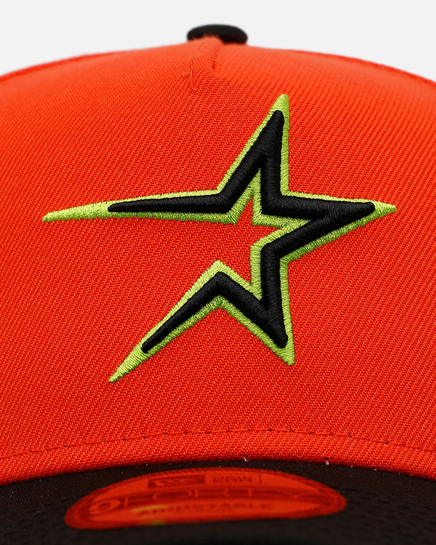 New Era Houston Astros 'Halloween' 9FORTY A-Frame Snapback Orange/Black - Image 5