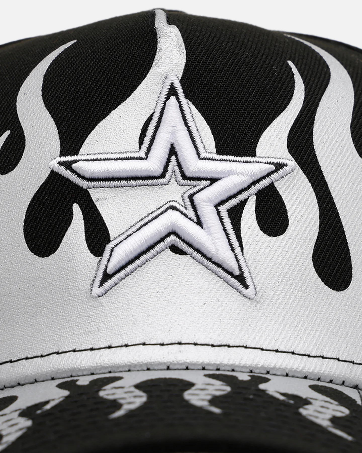 New Era Houston Astros 'Metallic Flames' 9FORTY A-Frame Snapback Black/Silver - Image 5