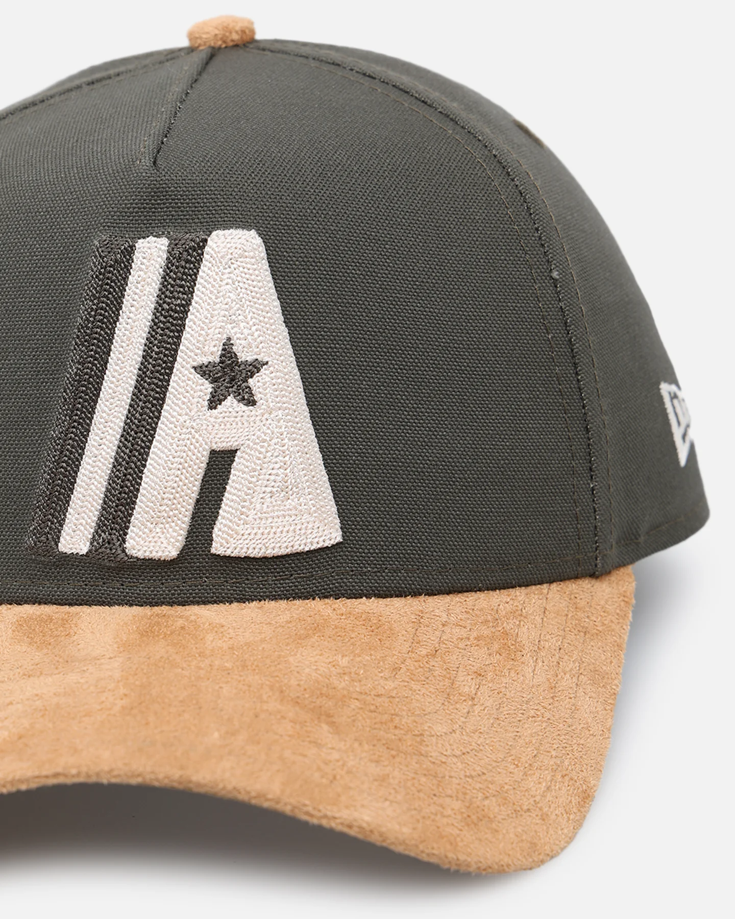 New Era Houston Astros 'Moss Canvas Wheat' 9FORTY A-Frame Snapback Moss Canvas/Ivory - Image 2