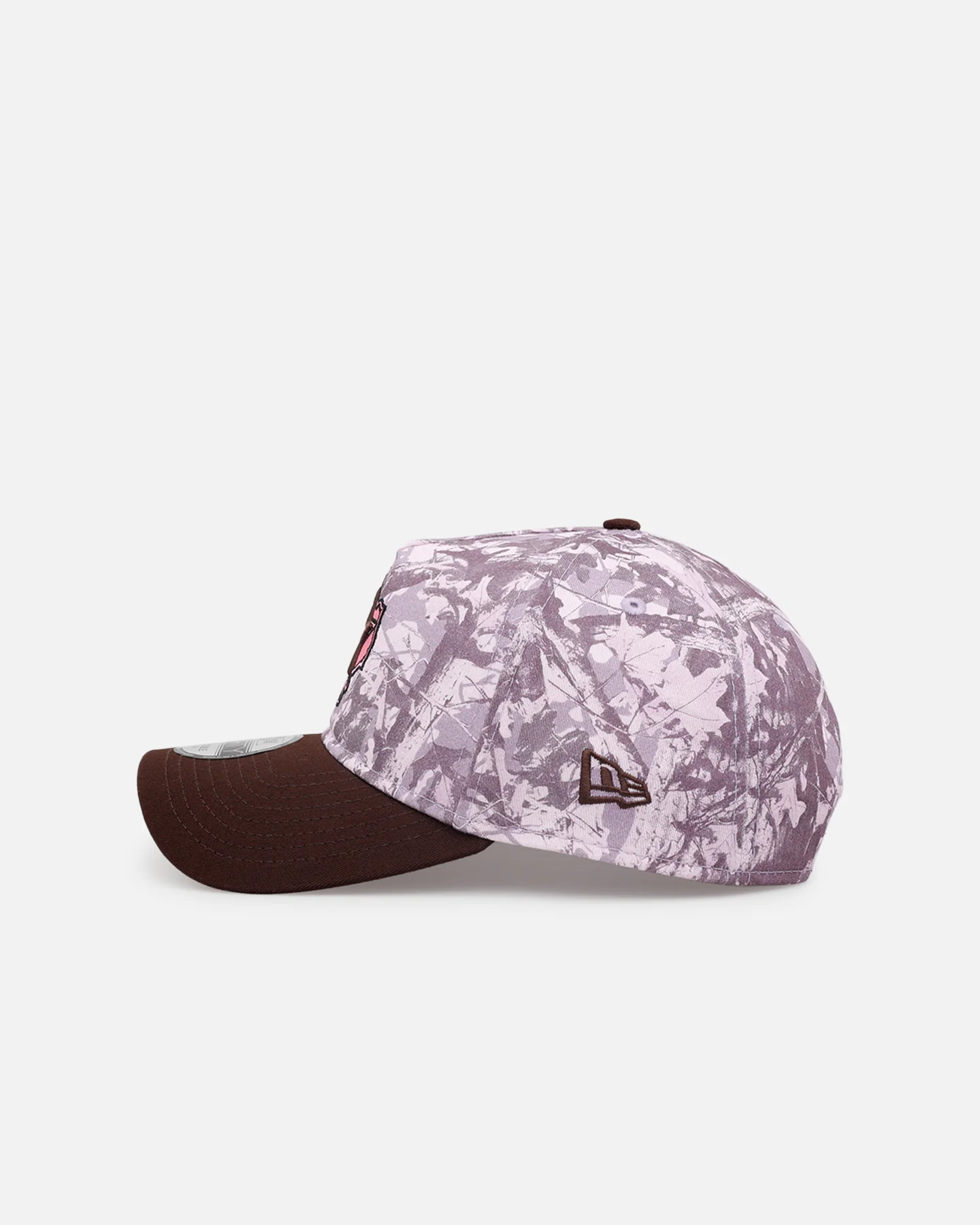 New Era Houston Astros 'Pink Tree Camo' 9FORTY A-Frame Snapback Pink - Image 4