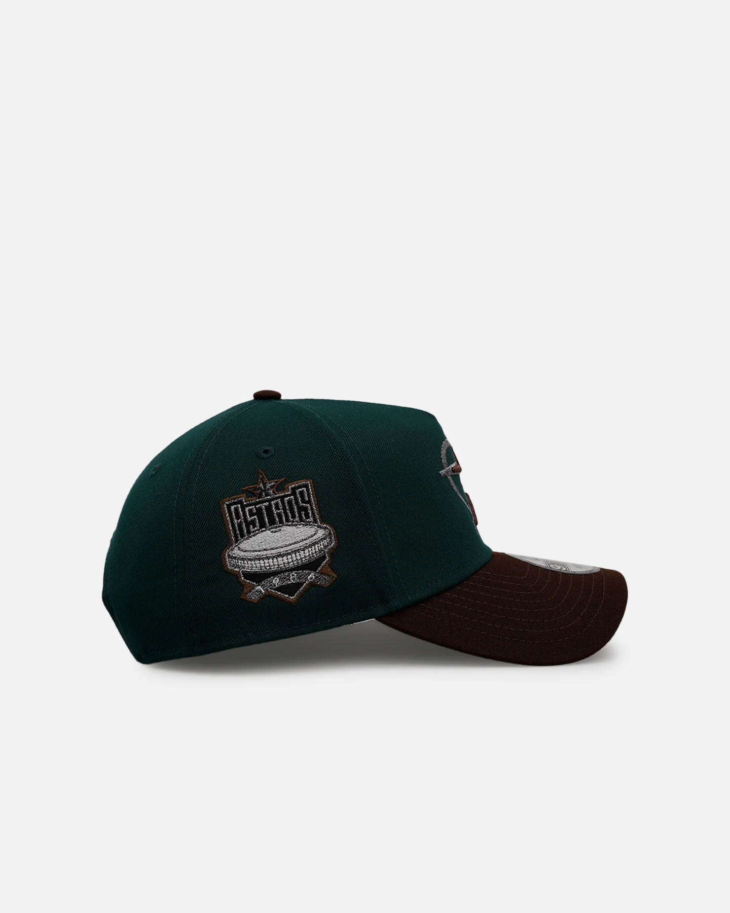 New Era Houston Astros 'Rainforest' 9FORTY A-Frame Snapback Green/Brown - Image 3