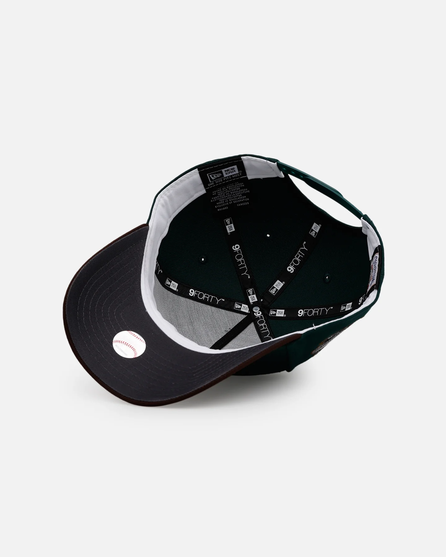 New Era Houston Astros 'Rainforest' 9FORTY A-Frame Snapback Green/Brown - Image 6