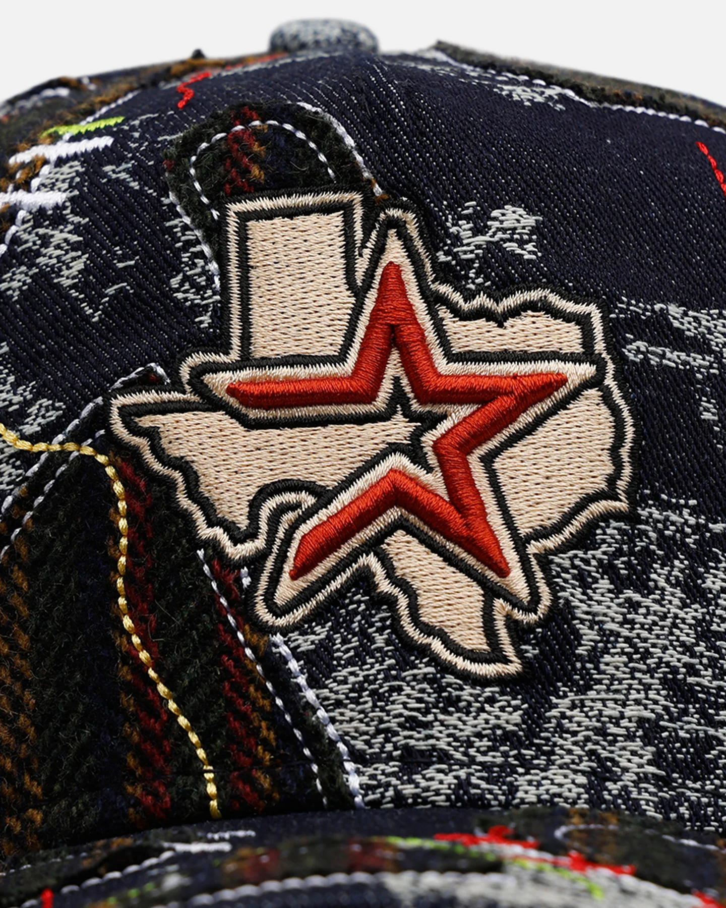 New Era Houston Astros 'Running Stitch' 9FORTY A-Frame Snapback Multi - Image 6