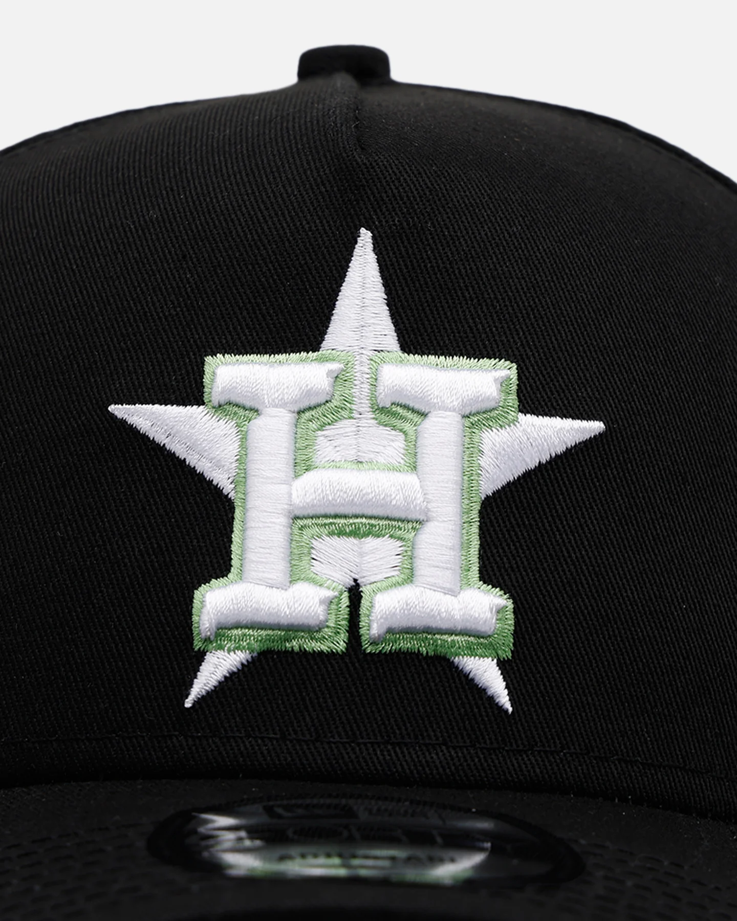 New Era Houston Astros 'Satin Flower' 9FORTY A-Frame Snapback Black/Pink - Image 5