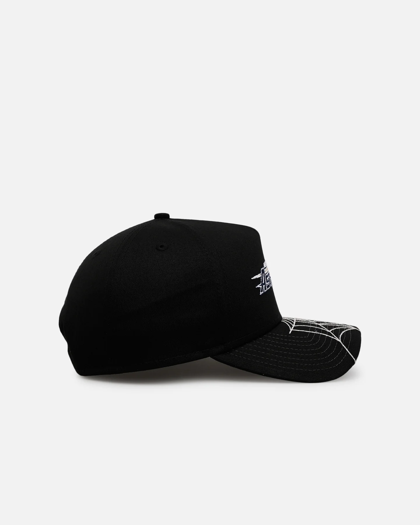 New Era Houston Astros 'Spider Web Visor' 9FORTY A-Frame Snapback Black - Image 4