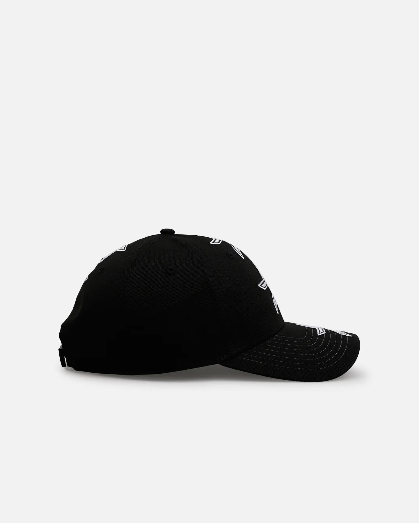 New Era Houston Astros 'Spine' 9FORTY A-Frame Strapback Black/White - Image 3