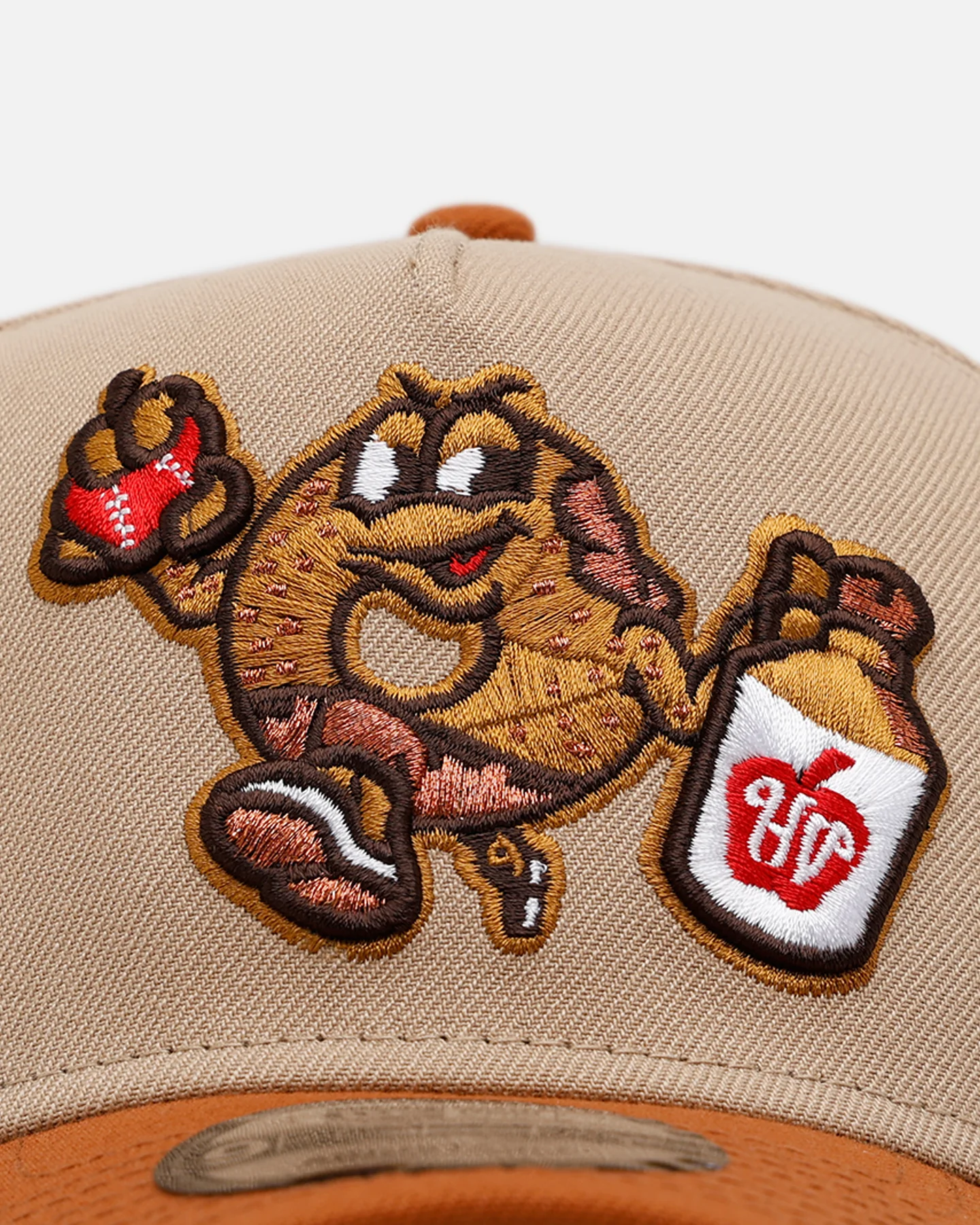 New Era Hudson Valley Renegades 'MILB Theme Night' 9FORTY A-Frame Snapback Tan - Image 5
