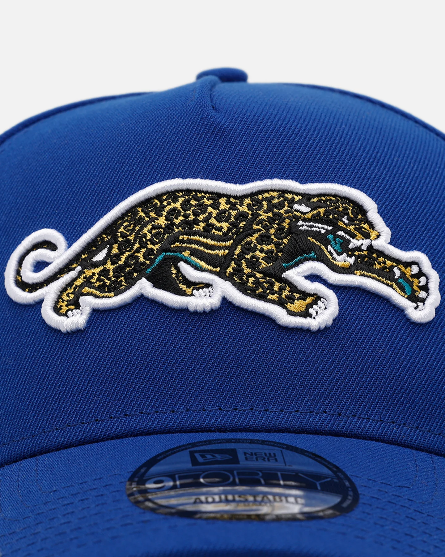New Era Jacksonville Jaguars '1996 NFL Draft' 9FORTY A-Frame Snapback Blue - Image 5