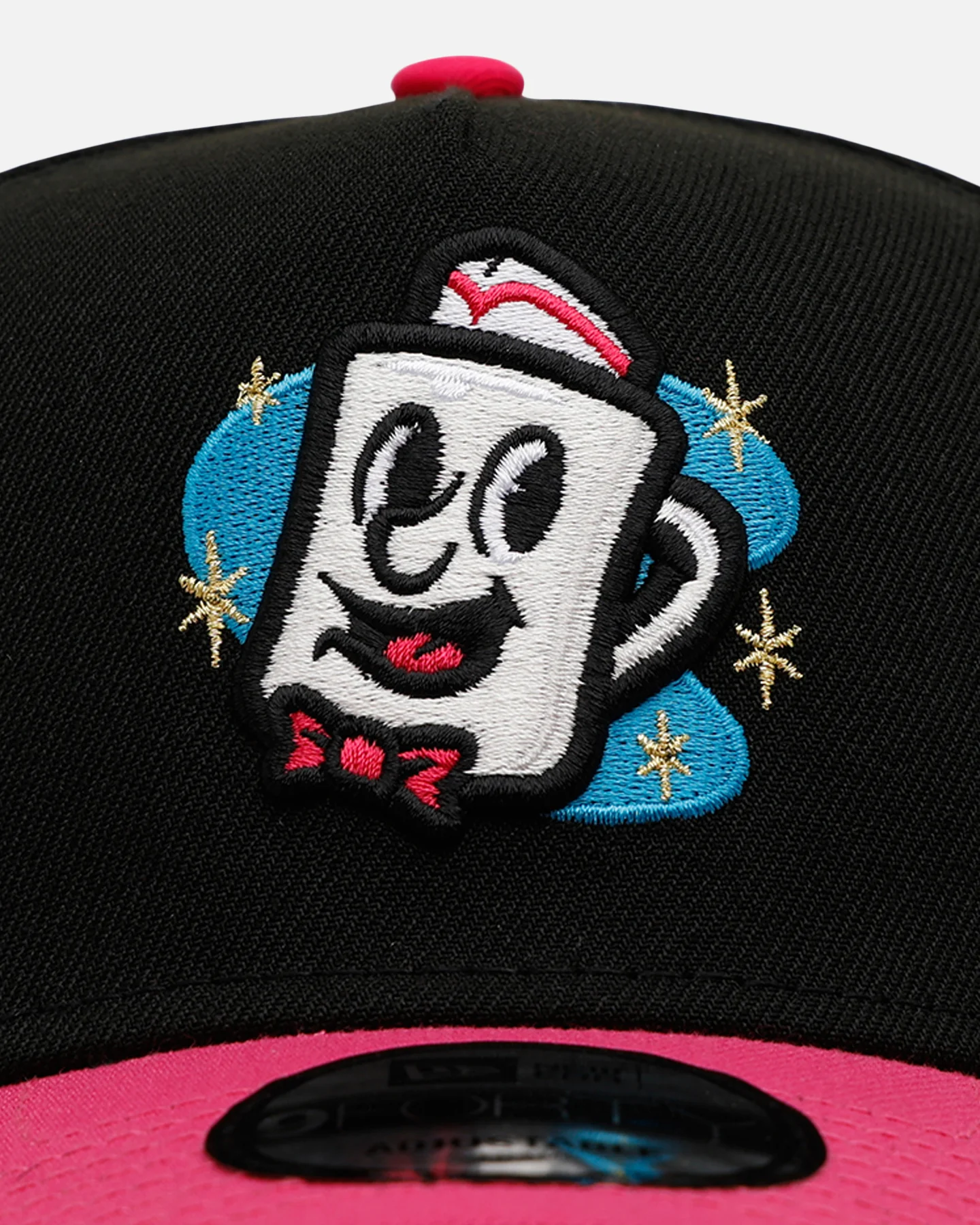 New Era Somerset Patriots 'MILB Theme Night' 9FORTY A-Frame Snapback Black - Image 5