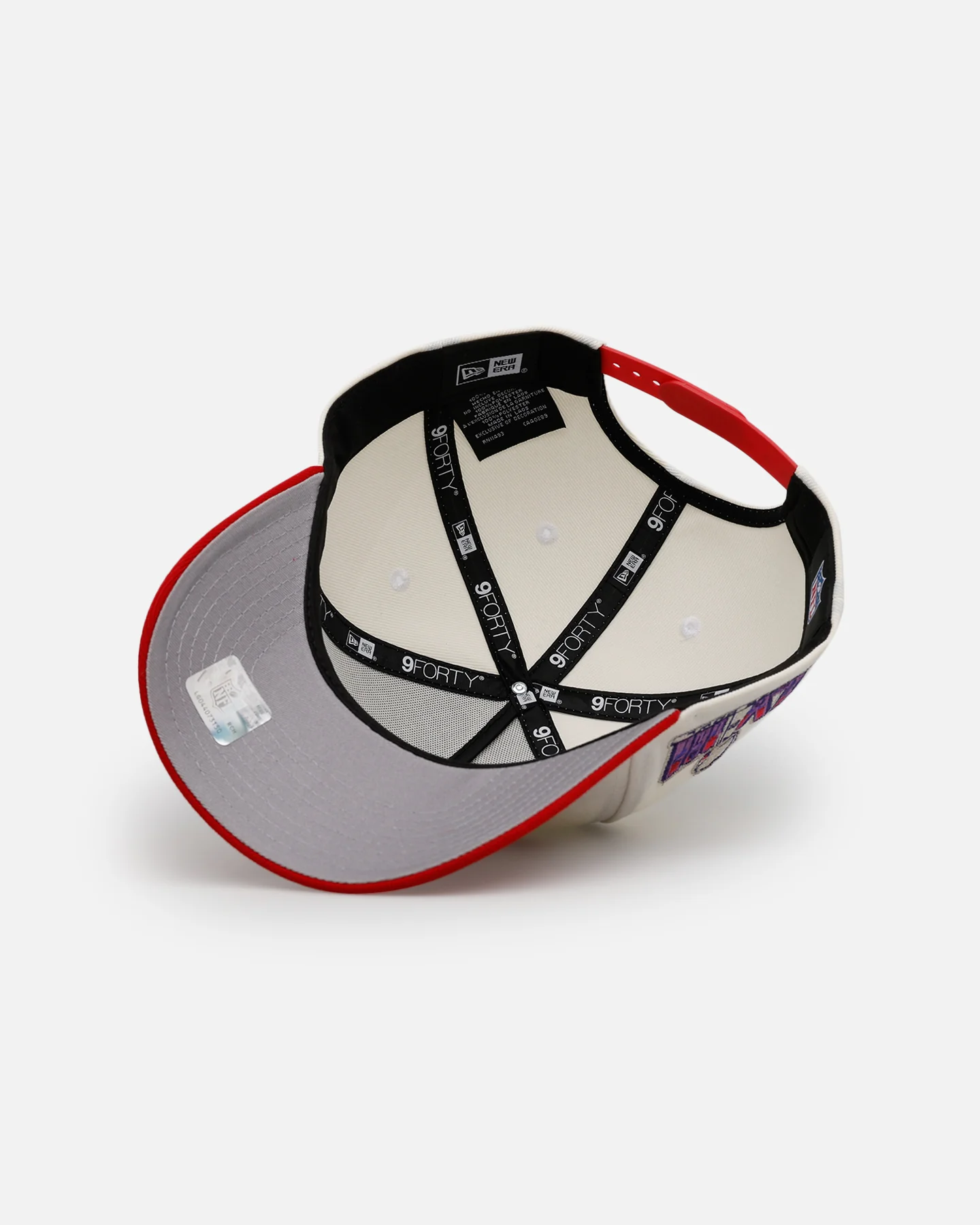 New Era Kansas City Chiefs 'Chrome Metallic Wordmark' 9FORTY A-Frame Snapback Chrome - Image 6