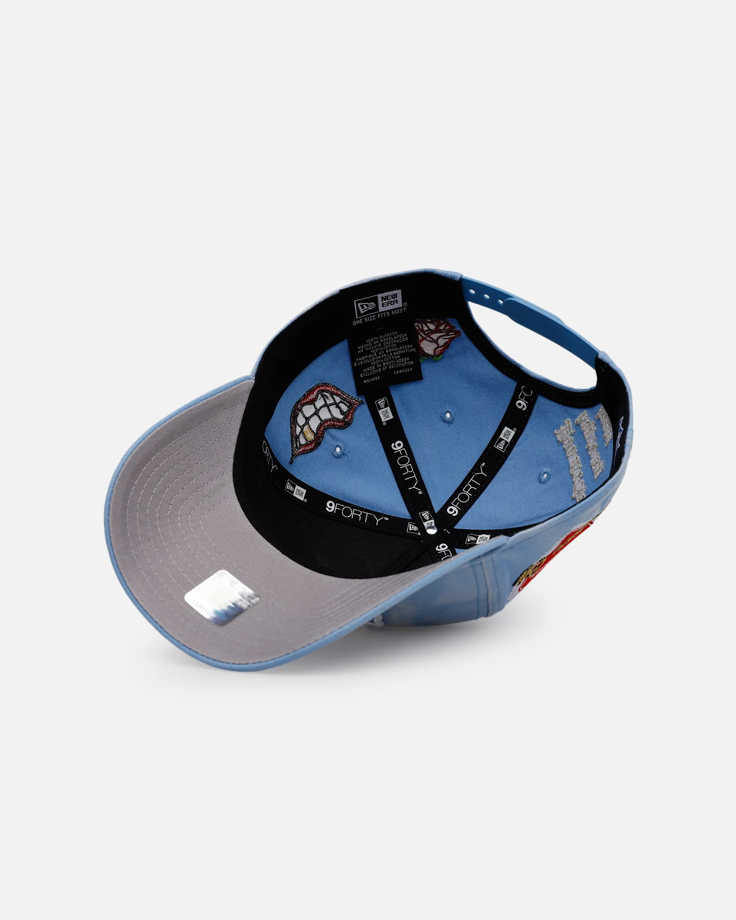 New Era Kansas City Chiefs 'Hopeless Romantic' 9FORTY A-Frame Snapback Sky Blue - Image 6
