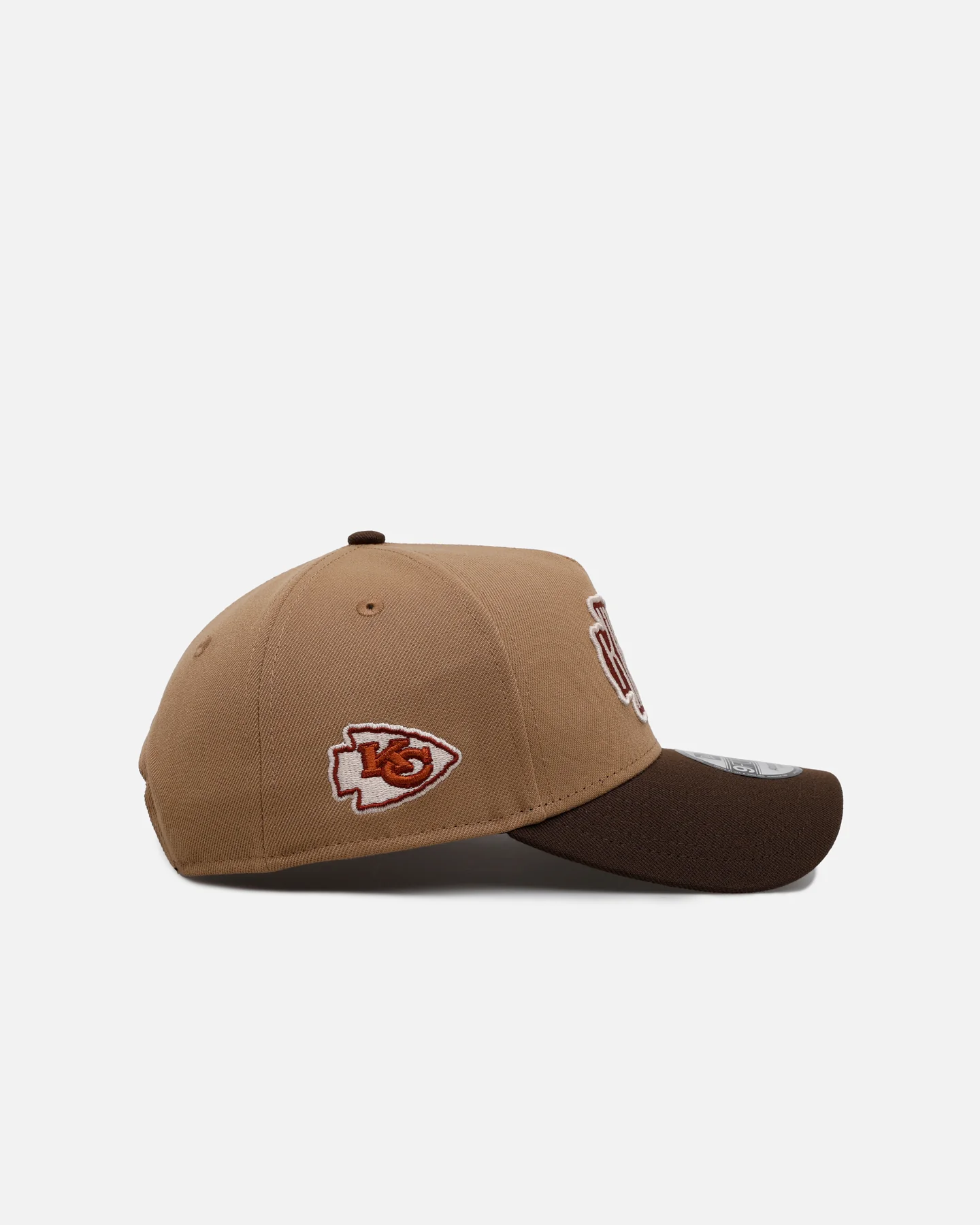 New Era Kansas City Chiefs 'Thanksgiving Football' 9FORTY A-Frame Snapback Khaki - Image 3
